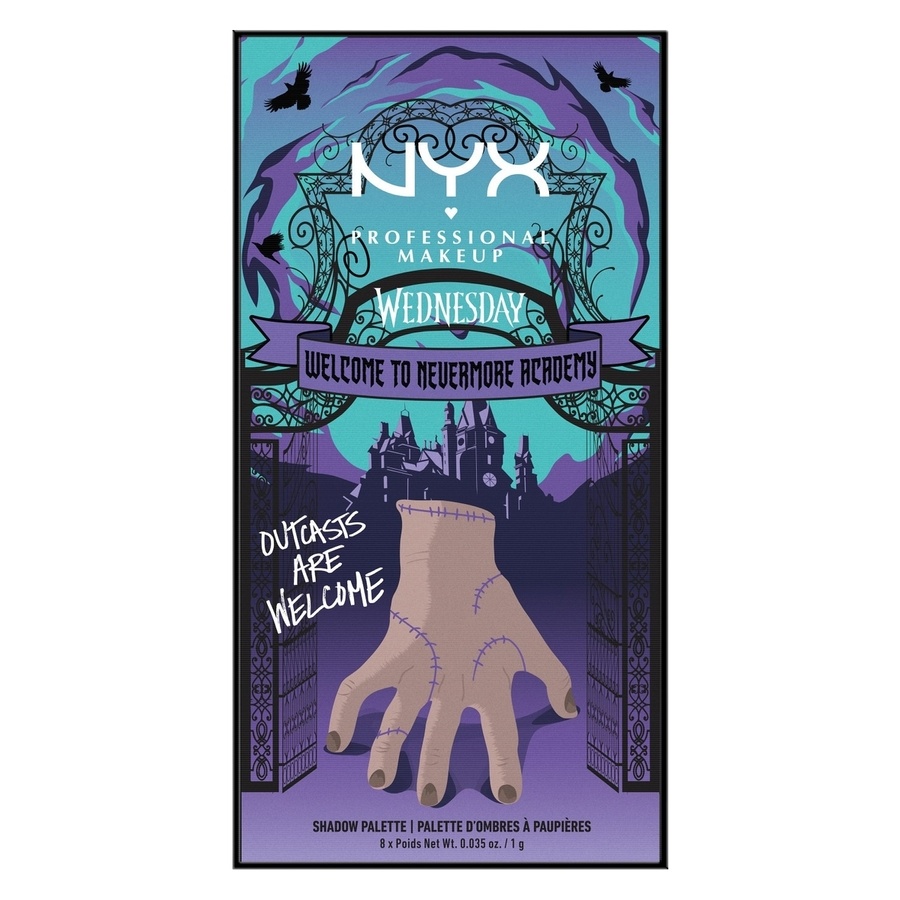 NYX PROFESSIONAL MAKEUP Wednesday Things Vanity Vault Eyeshadow P