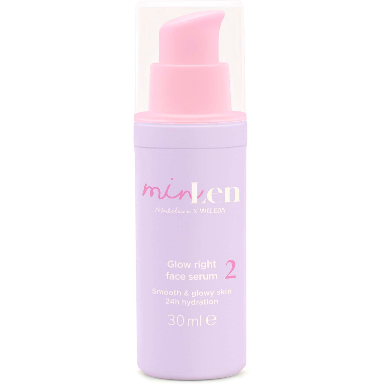 MinLen Glow right face serum