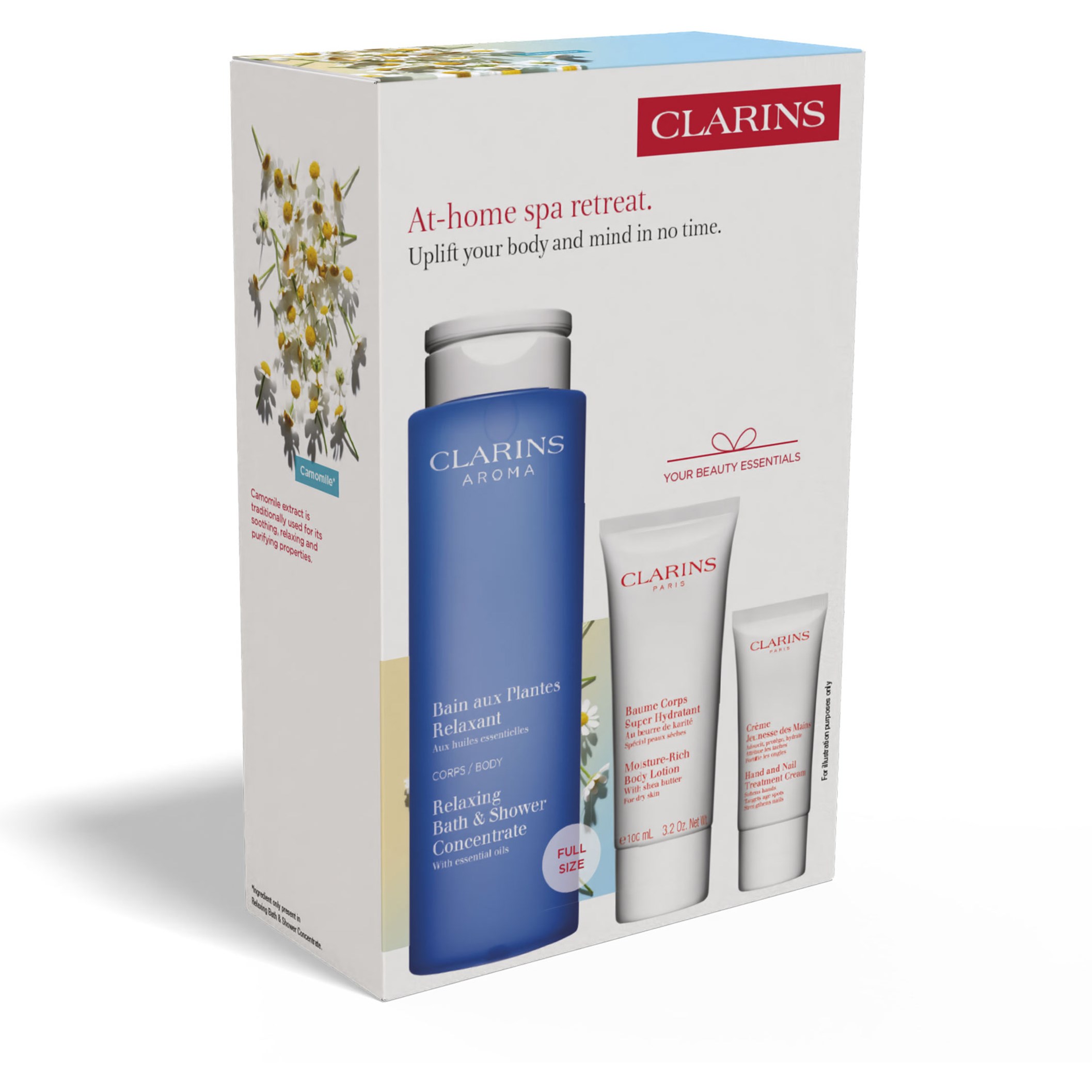 Clarins At-Home Spa Retreat Gift Set