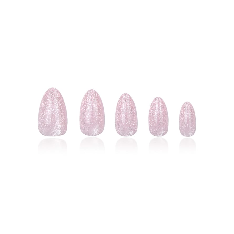 Pink Galaxy, Medium Almond Pink Galaxy, Medium Almond