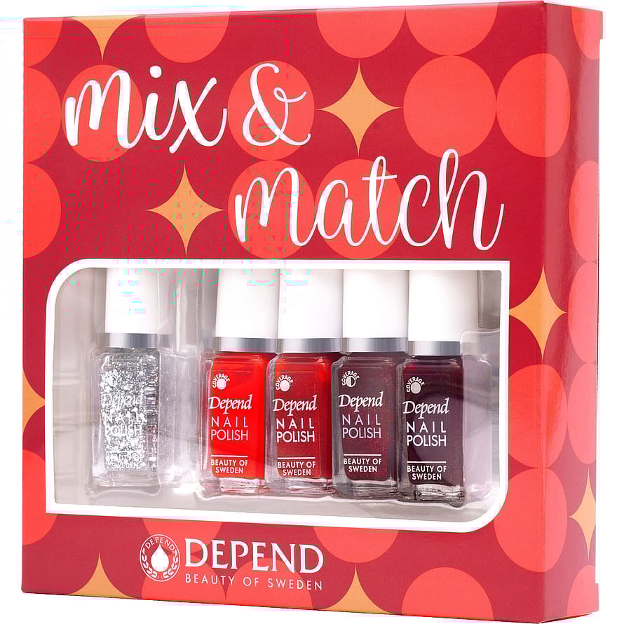 Nail Polish 5-pack Depend Nail Polish 5-pack