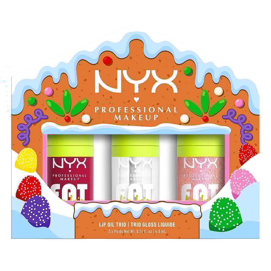 NPMU Fat Oil Lip Drip Gloss Trio Gift Box