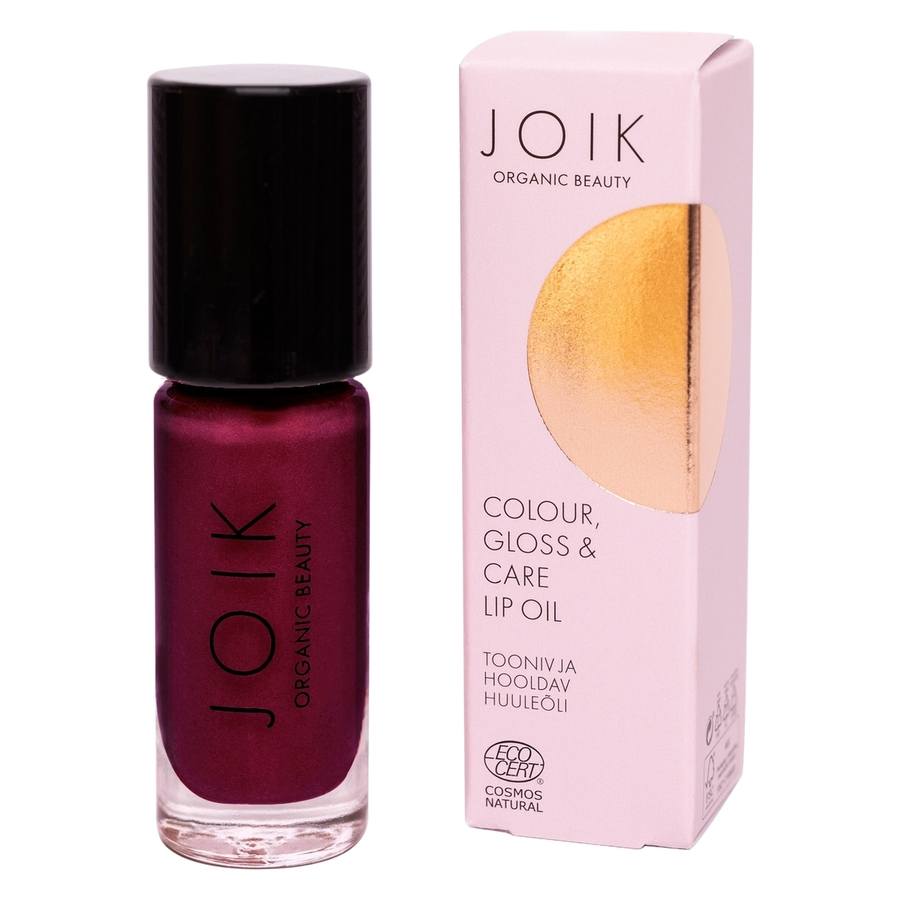 JOIK Organic Colour Gloss & Care Lip Oil 05 Berry Beautiful 4,5ml