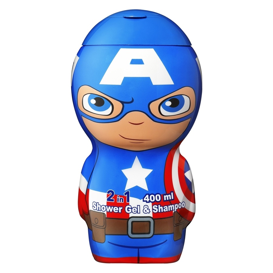 Air-val International Captain America Shower Gel & Shampoo 400ml