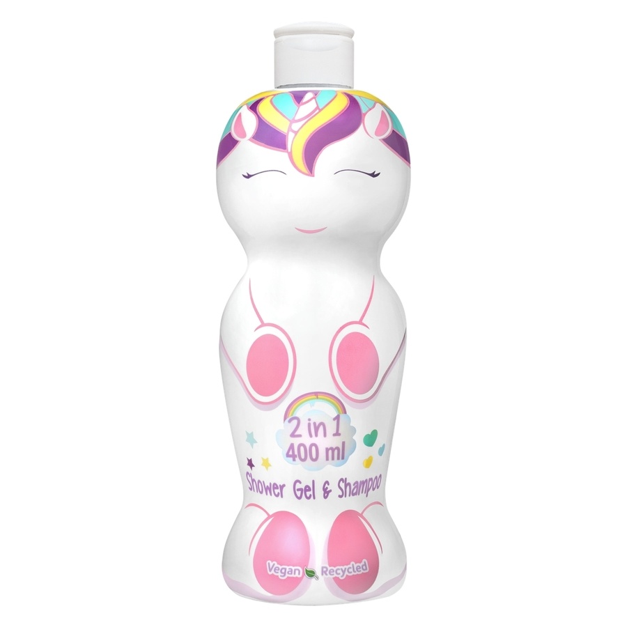 Air-val International Unicorn Vegan Shower Gel & Shampoo 400ml