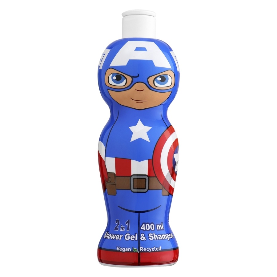 Air-val International Captain America Vegan Shower Gel & Shampoo