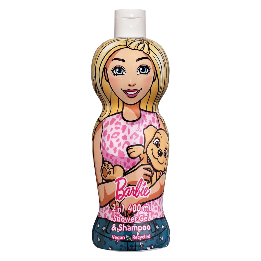 Air-val International Barbie Vegan Shower Gel & Shampoo 400ml
