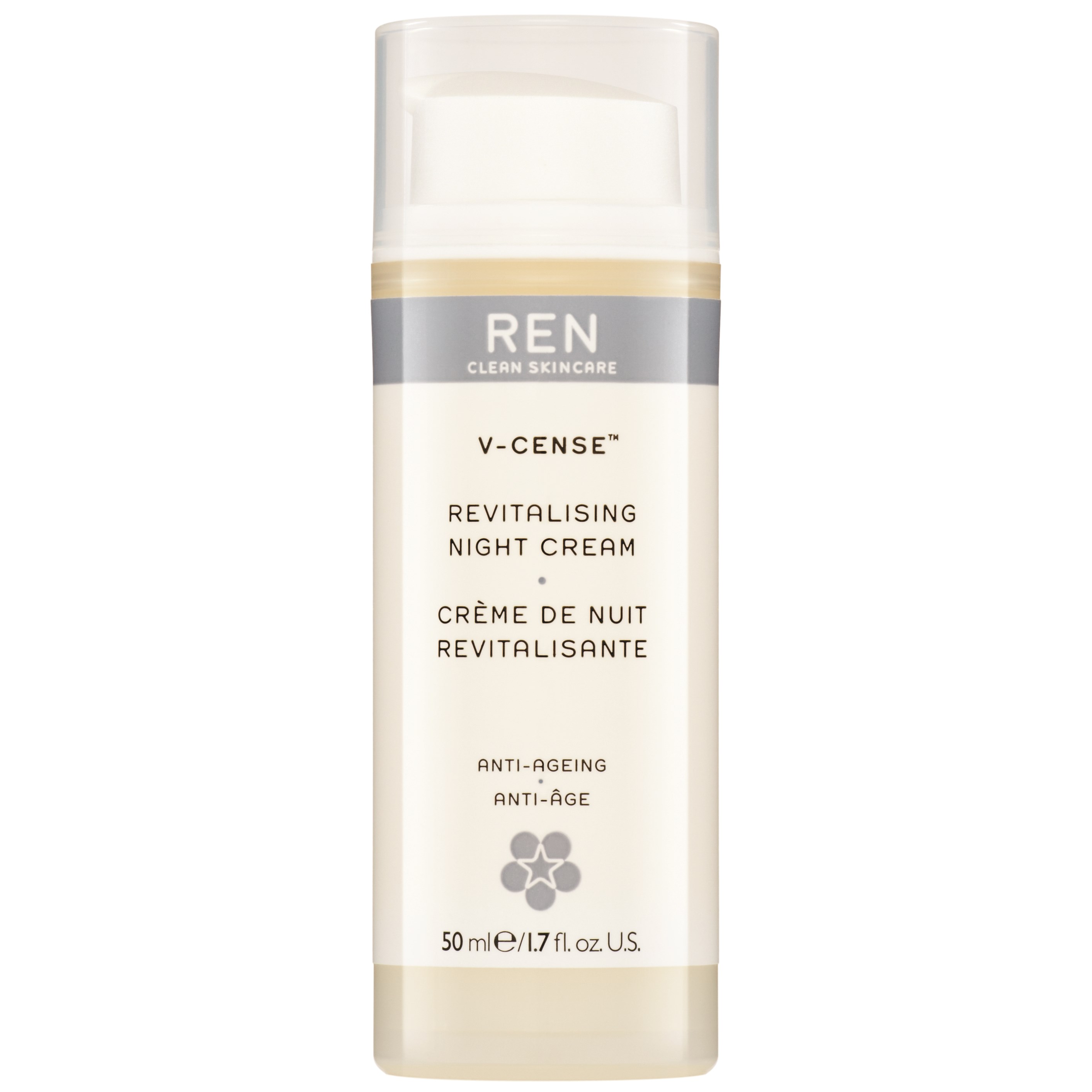 REN Skincare V-Cense REN Anti-Age Revitalising Night Cream 50 ml