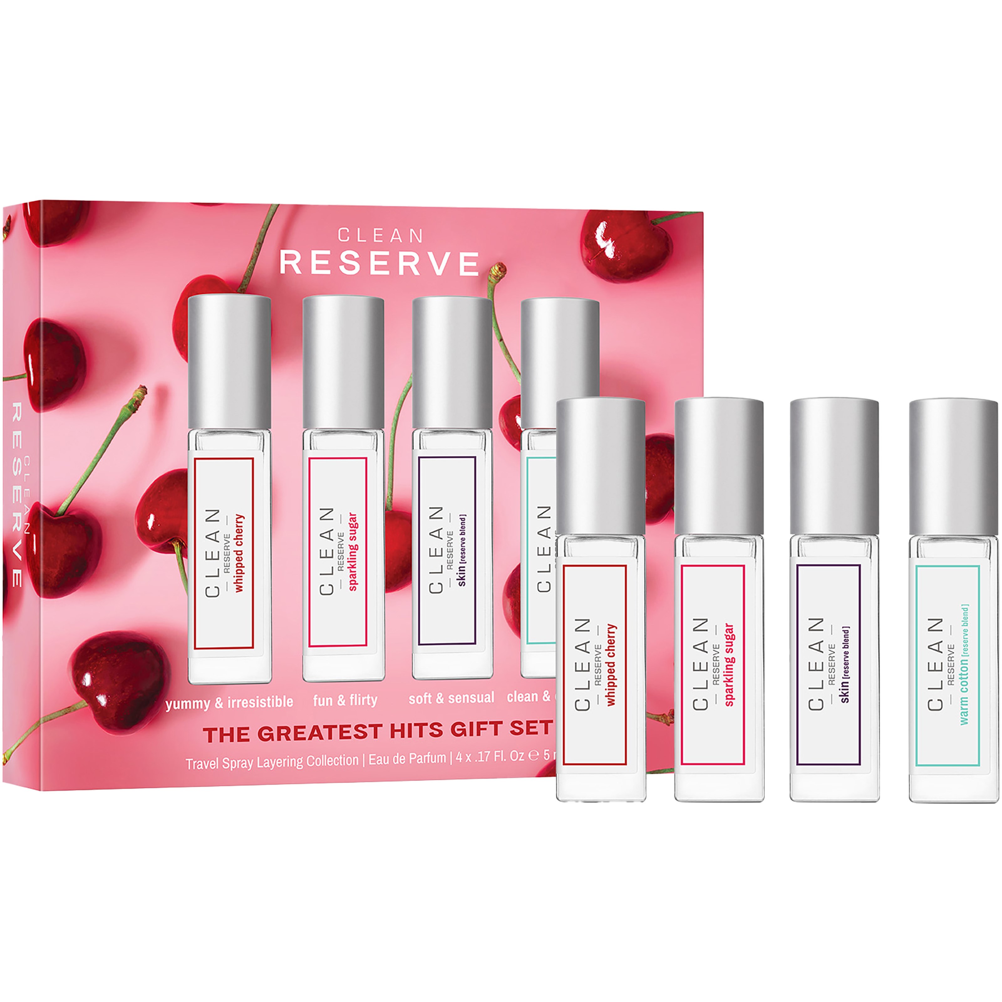 CLEAN Reserve The Greatest Hits Gift Set EdP 4 x 5 ml