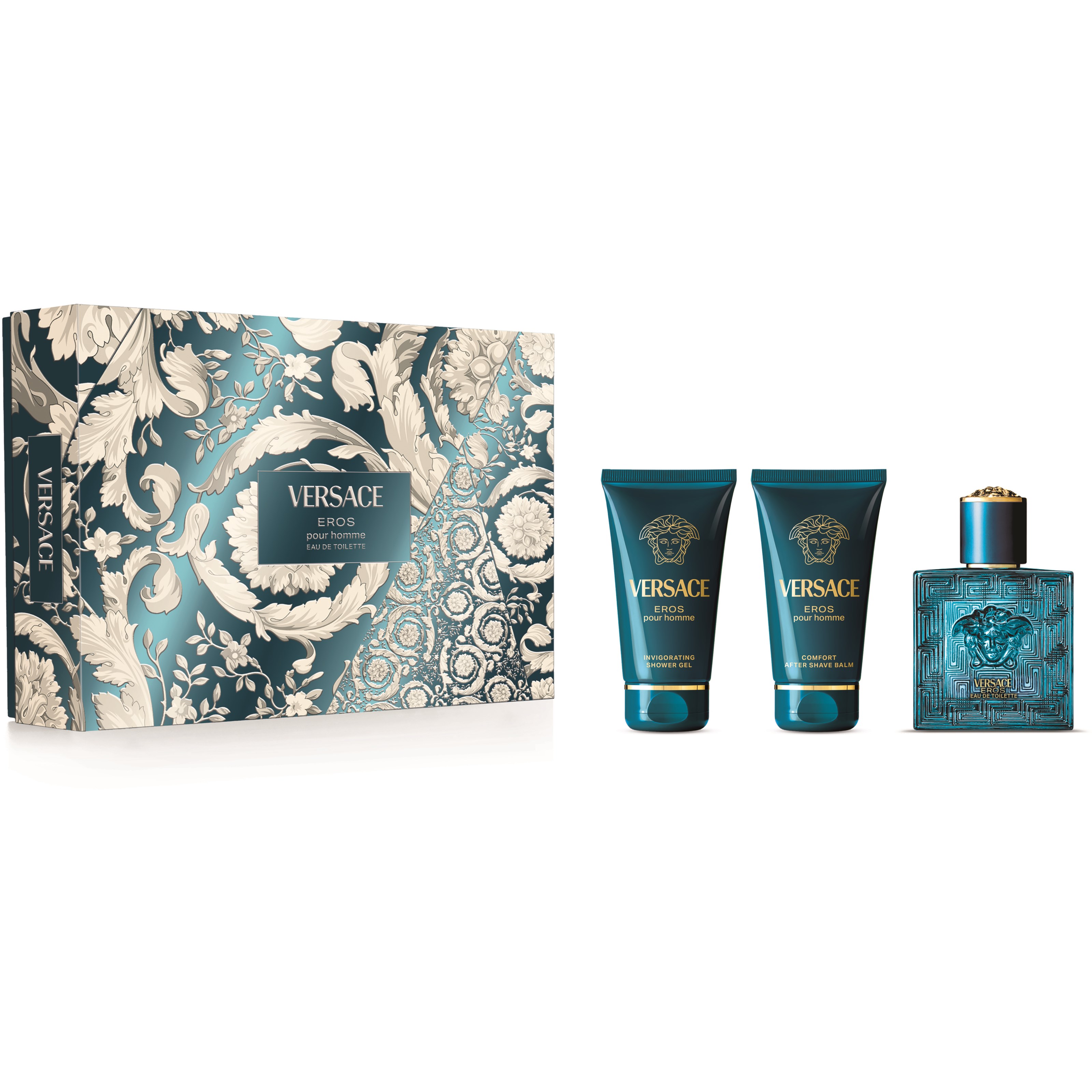 Versace Eros Pour Homme Gift Set EdT 50 ml & Shower Gel 50 ml & A