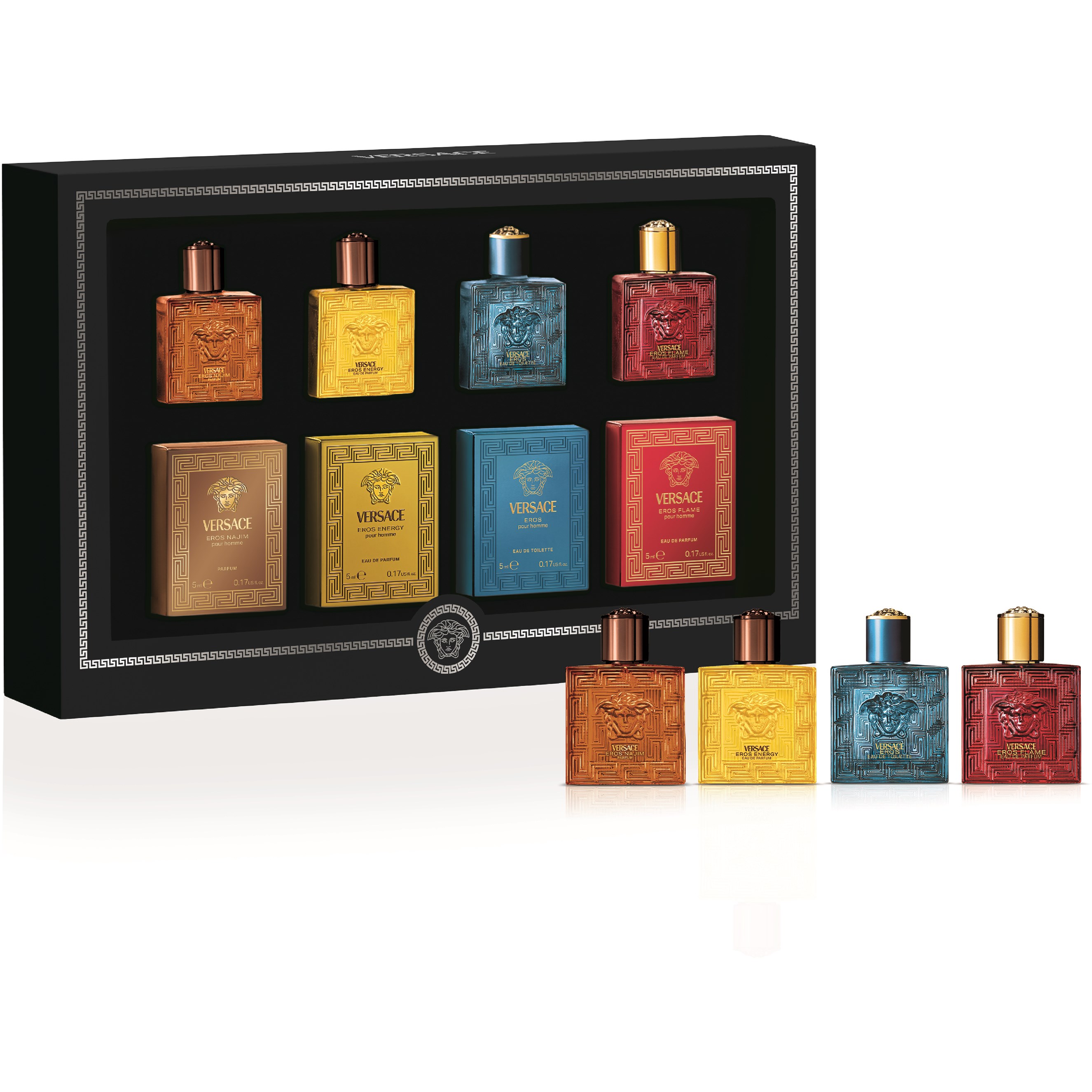 Versace Miniature Gift Set 4 x 5 ml