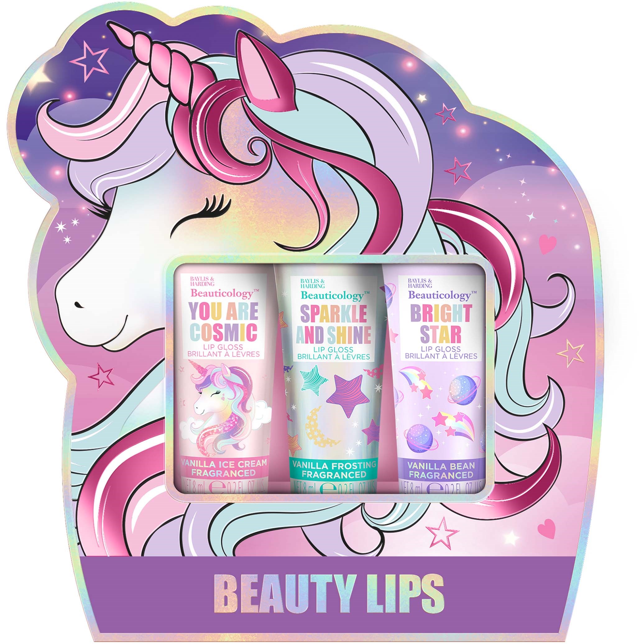 Baylis & Harding Beauticology Unicorn Lip Trio Gift Set
