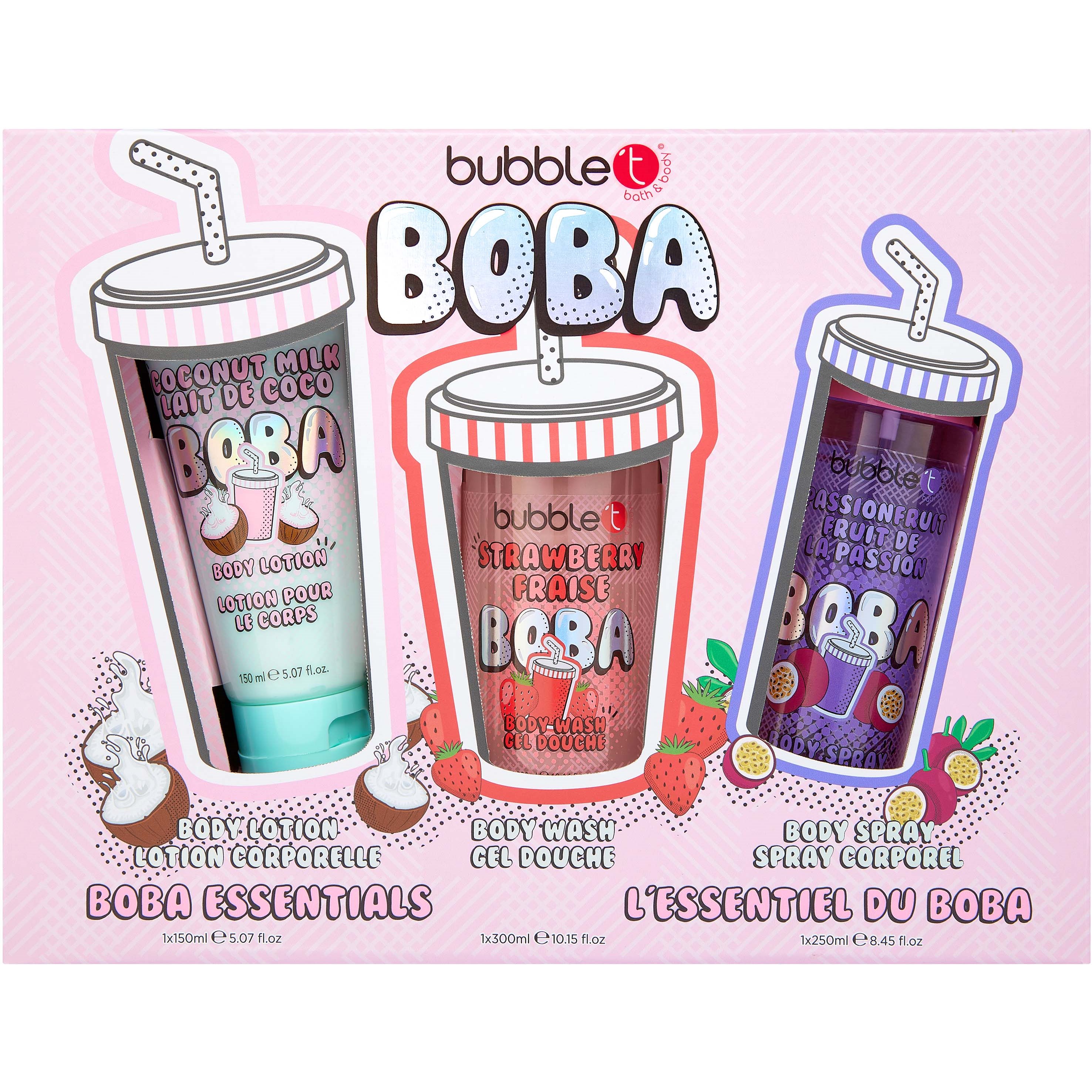BubbleT Boba Body Mixed Set