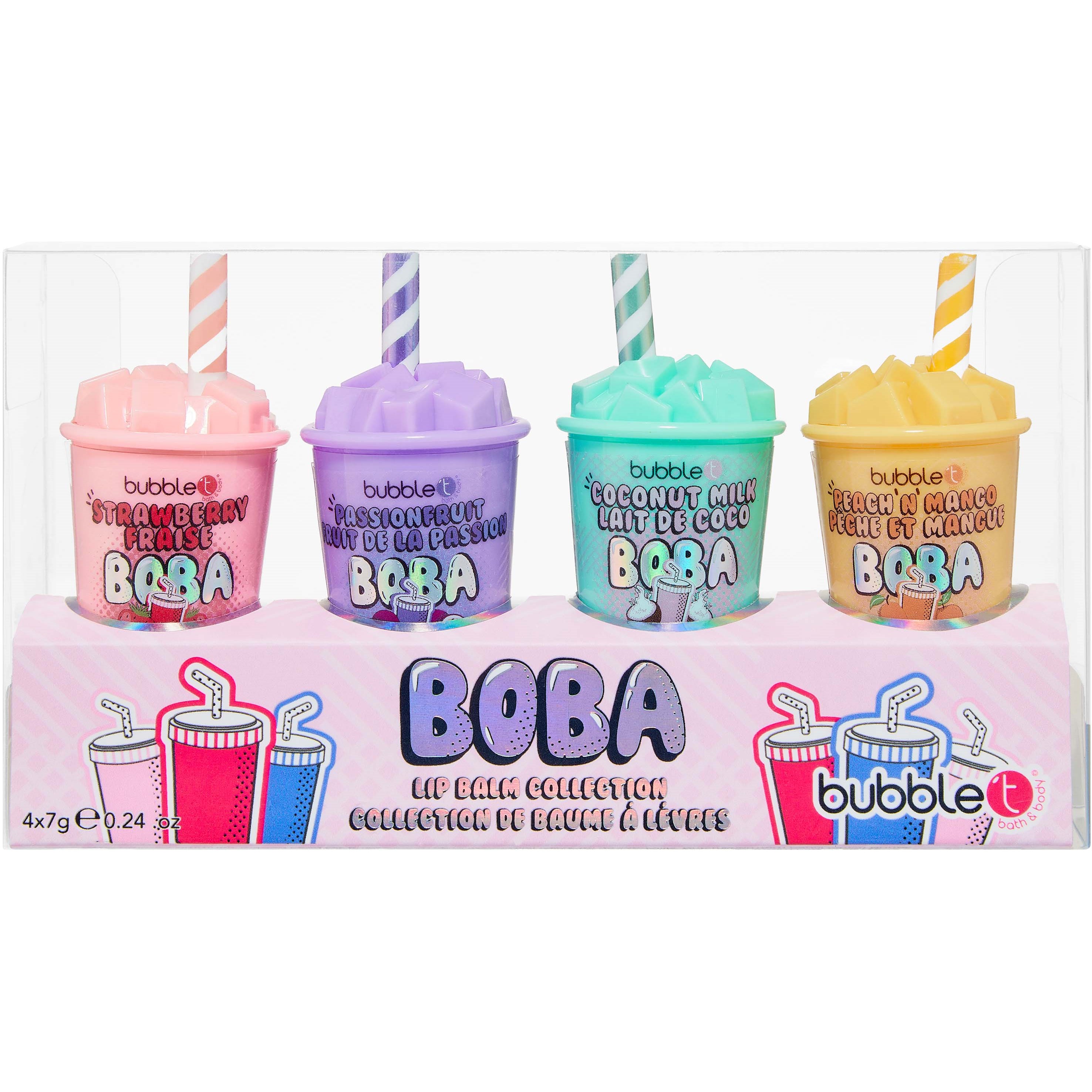 BubbleT Boba Lip Balm Set