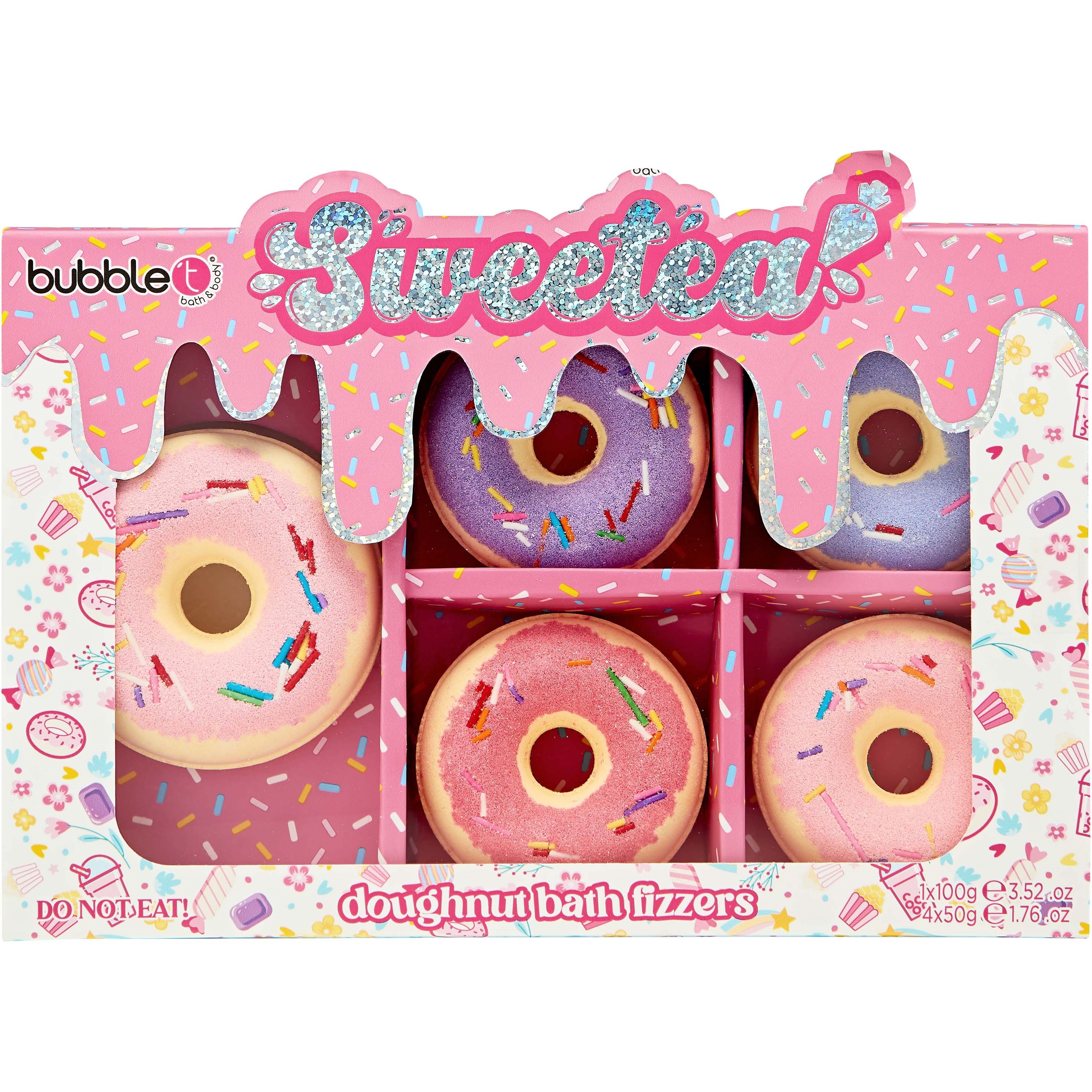 BubbleT Sweetea Donut Bath Fizzer Set