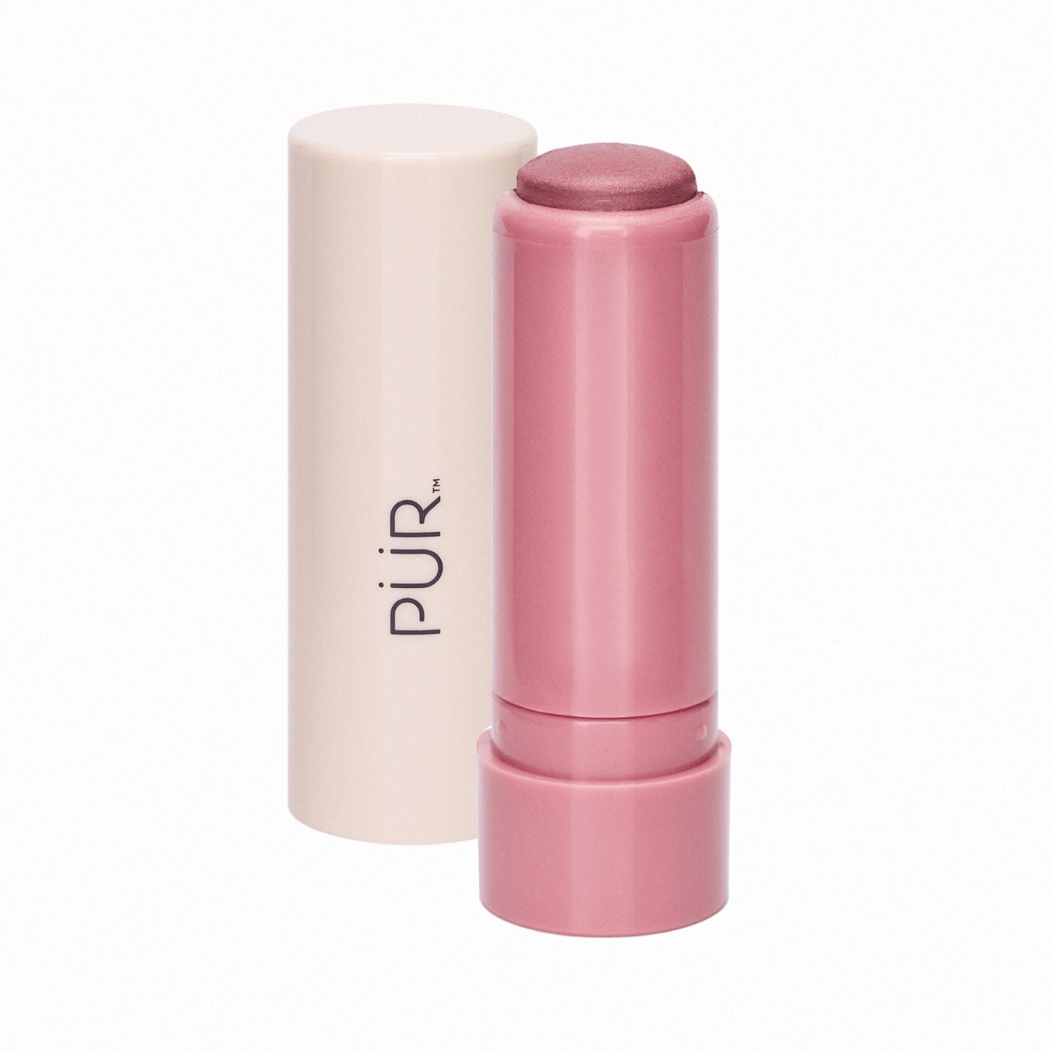 PÜR Silky Tint Creamy Multitasking Stick with Peptides Sparkling Rosé - 6 g