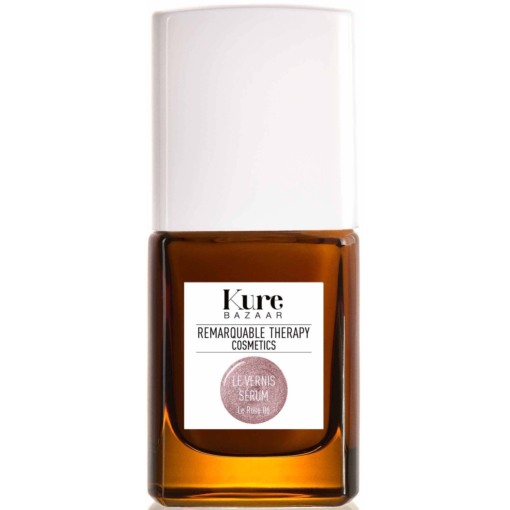 Kure Bazaar Therapy Strengthening Nail Polish Le Rose 6