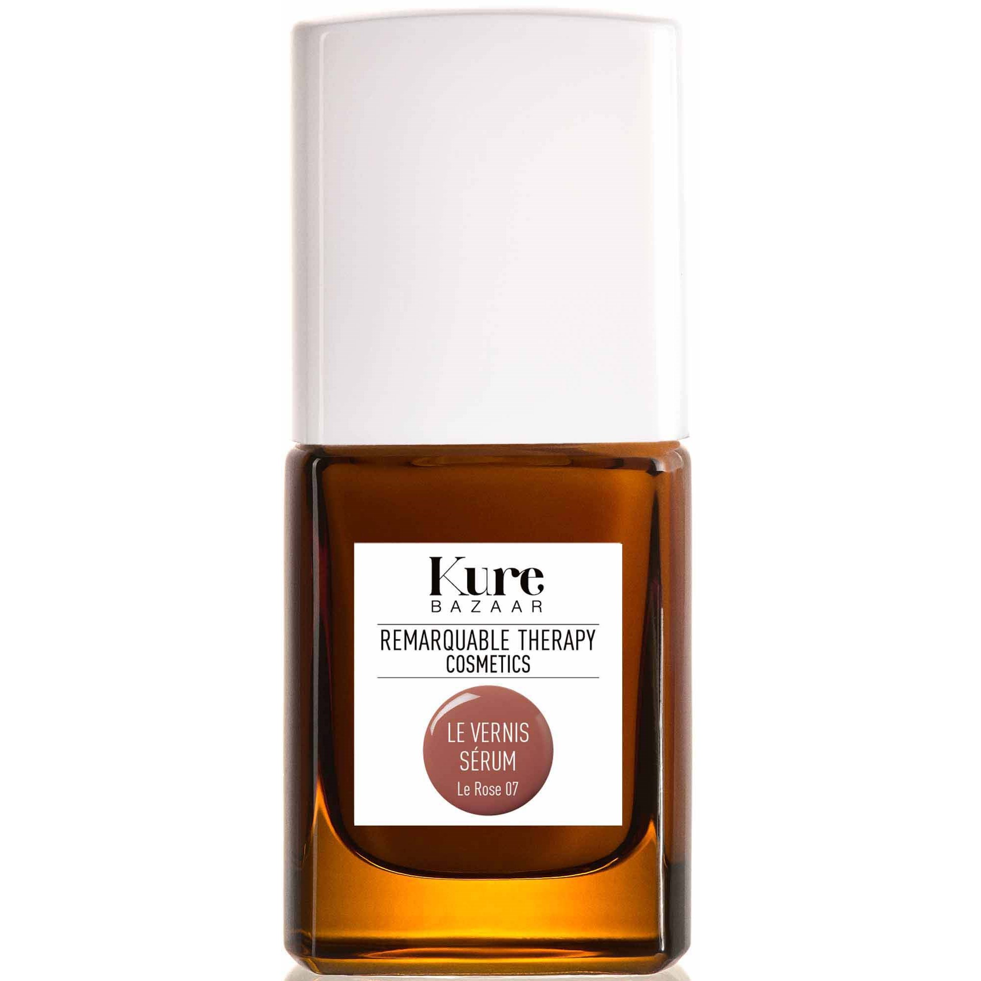 Kure Bazaar Therapy Strengthening Nail Polish Le Rose 7