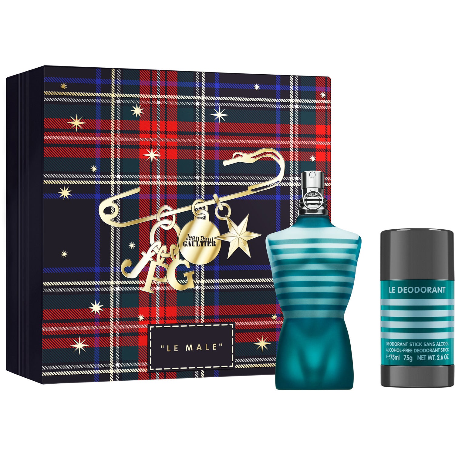 Jean Paul Gaultier Le Male EdT + Deo Gift Set 75ml + 75g