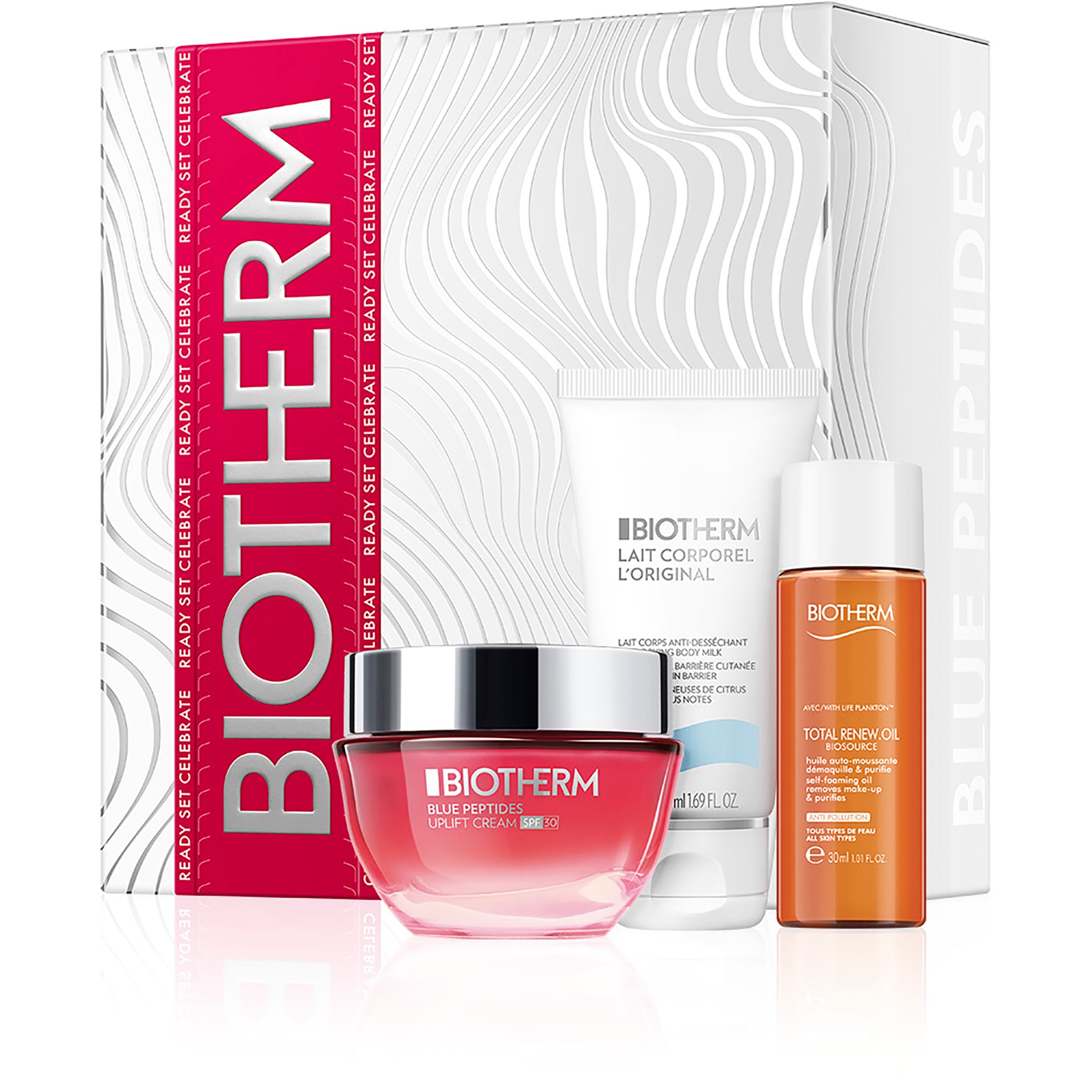 Biotherm Blue Peptides Uplift Cream SPF30 Holiday Set