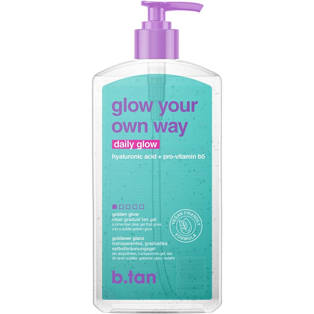 b.tan Glow Your Own Way Daily Glow Gradual Self Tan Gel 591 ml