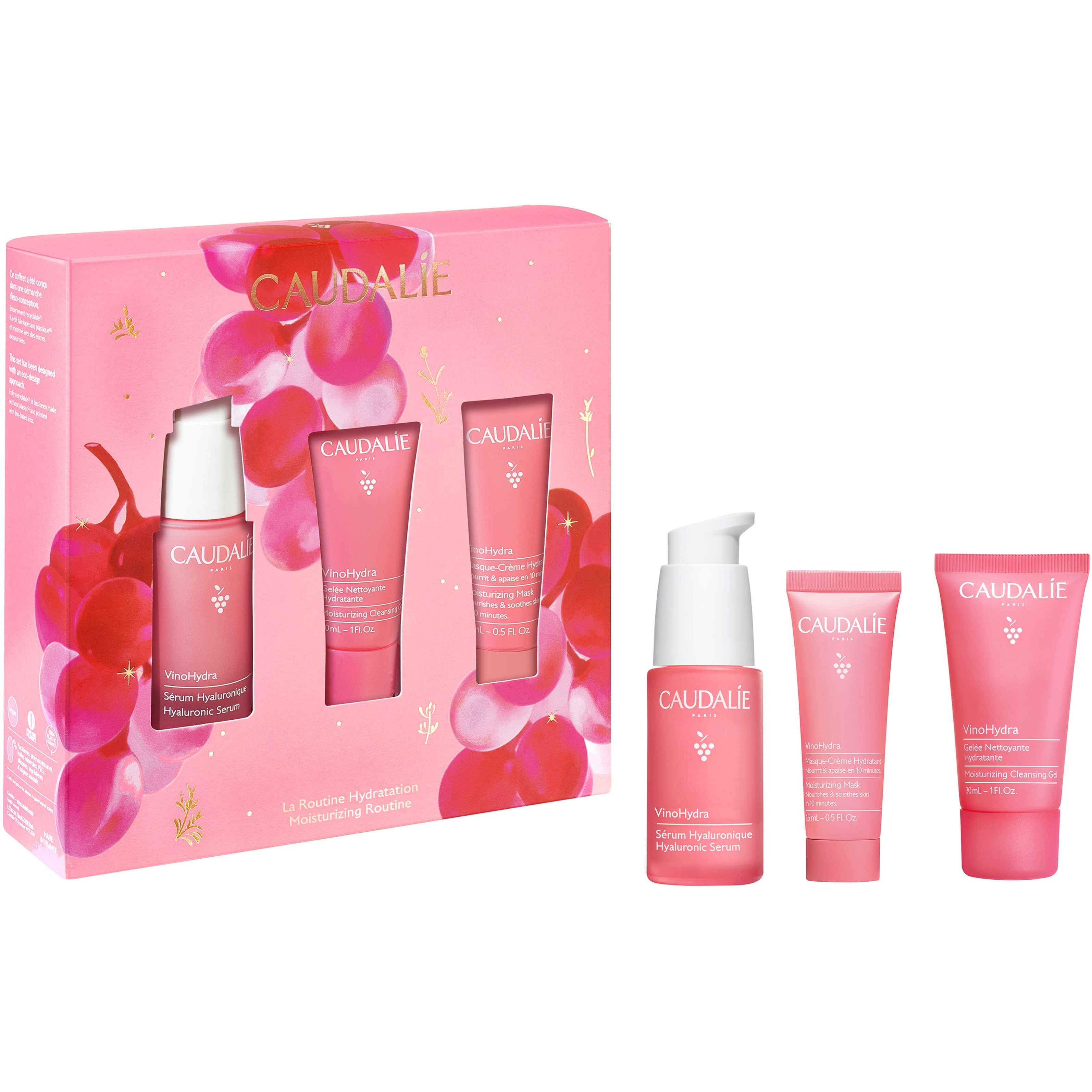 Caudalie VinoHydra Moisturizing Routine