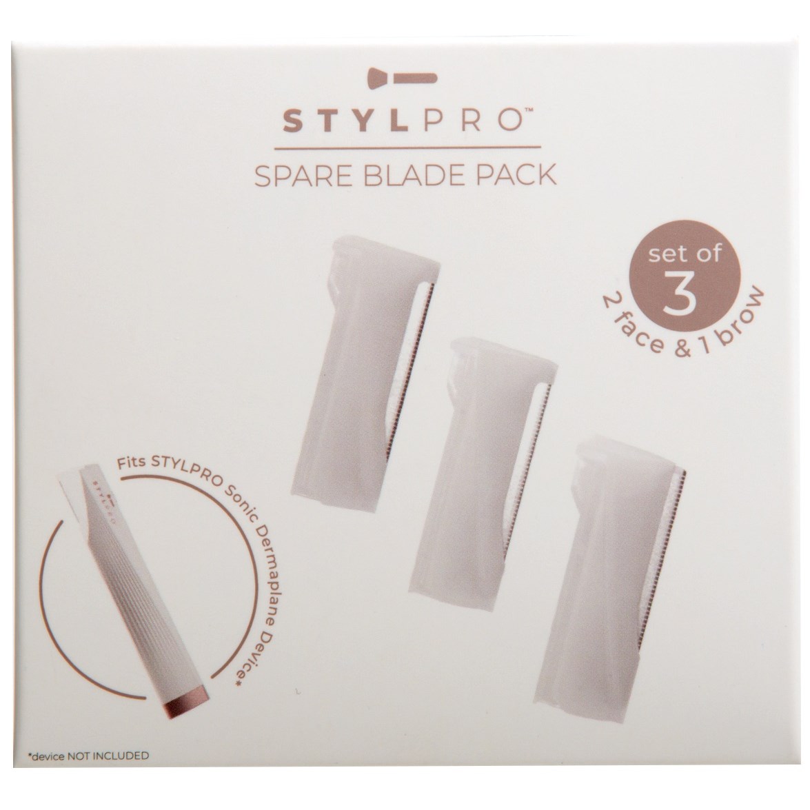 STYLPRO Sonic Dermaplane Blade Replacement Pack 3 st