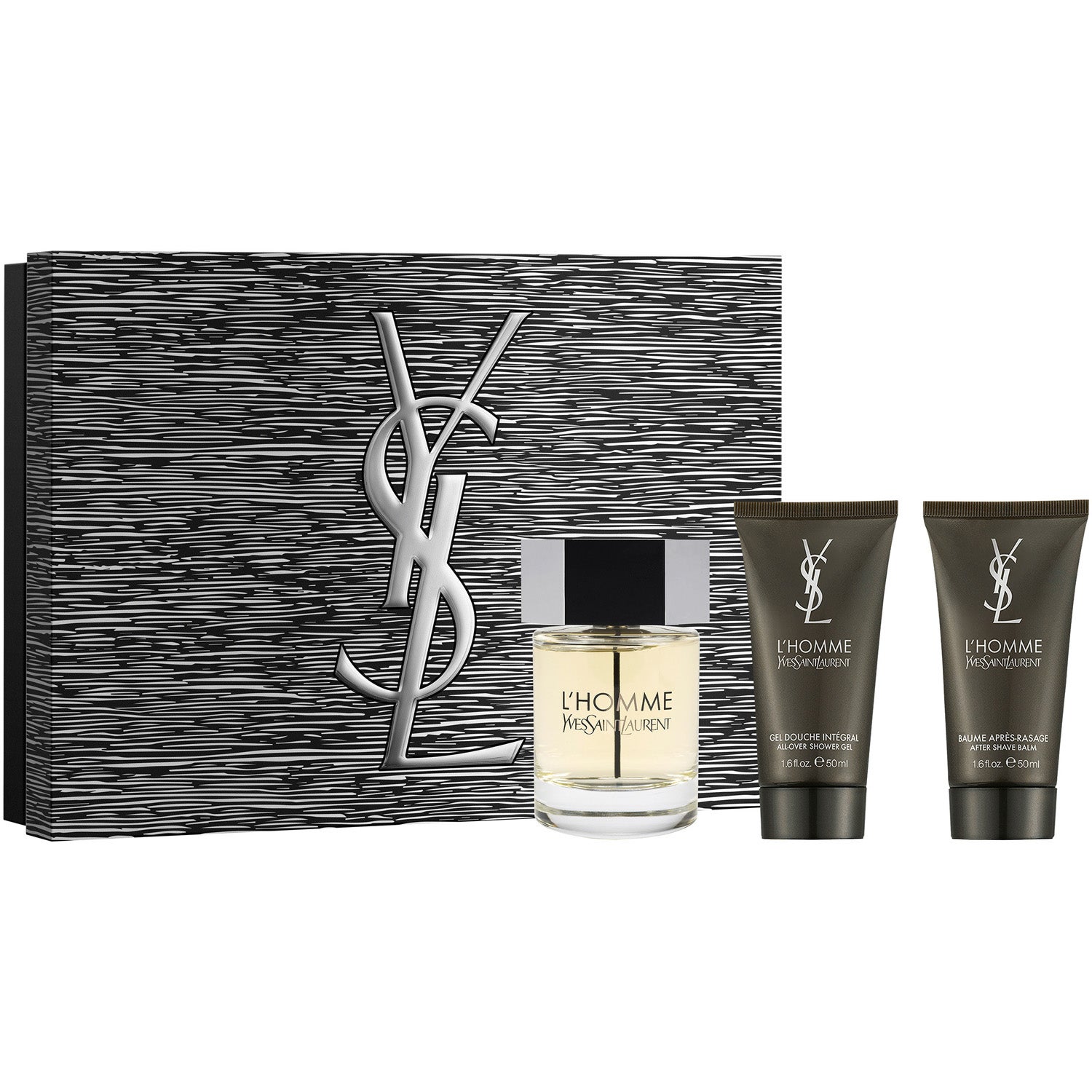 Yves Saint Laurent L'Homme Holiday Gift Set EdT 100 ml + Shower Gel 50 ml + After Shave Balm 50 ml - 1 pcs