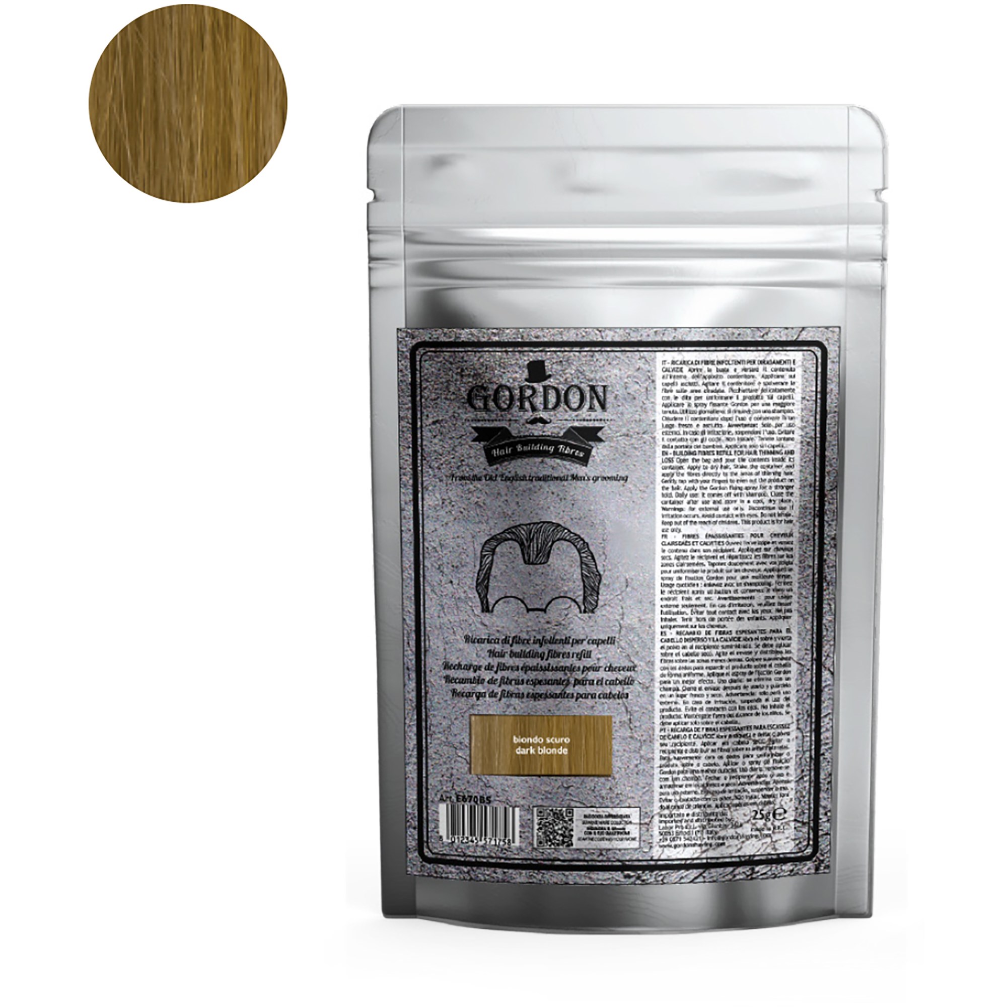 Gordon Hair Buidling Fibers Refill Dark Blonde