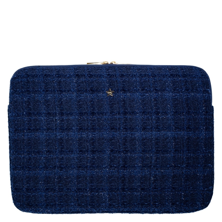 DARK Tweed Mac Cover Dark Navy Blue