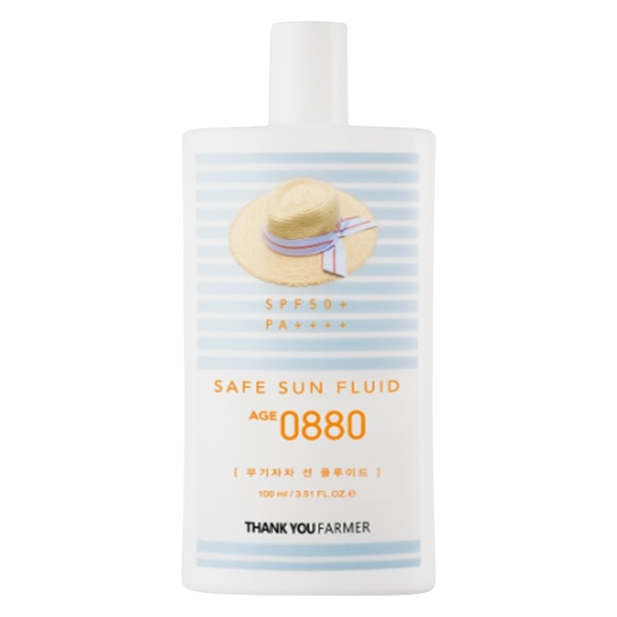THANK YOU FARMER Safe Sun Fluid Age 0880 SPF50 100ml