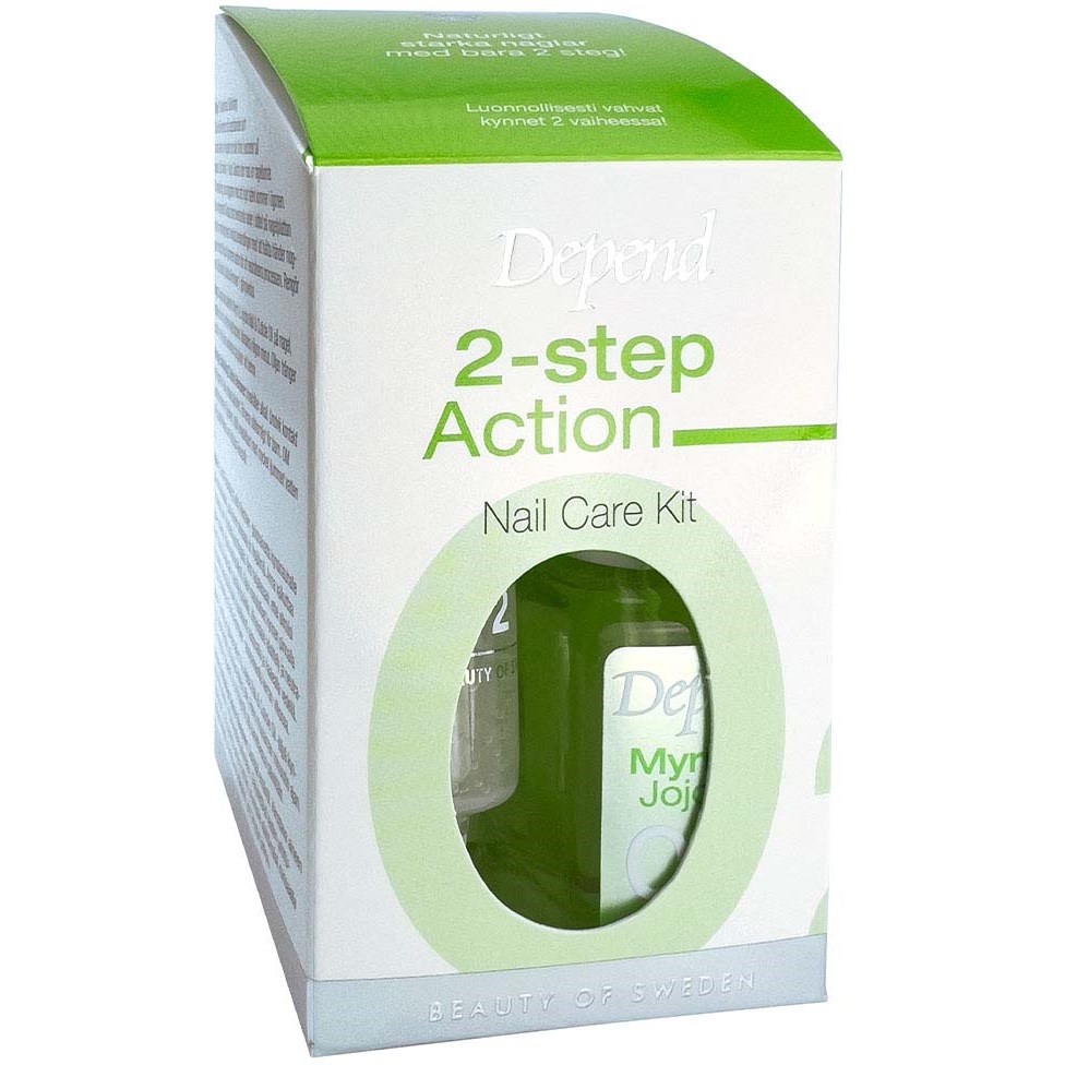 Depend O2 Nail Care 2 step Action Nail Care Kit 1 st
