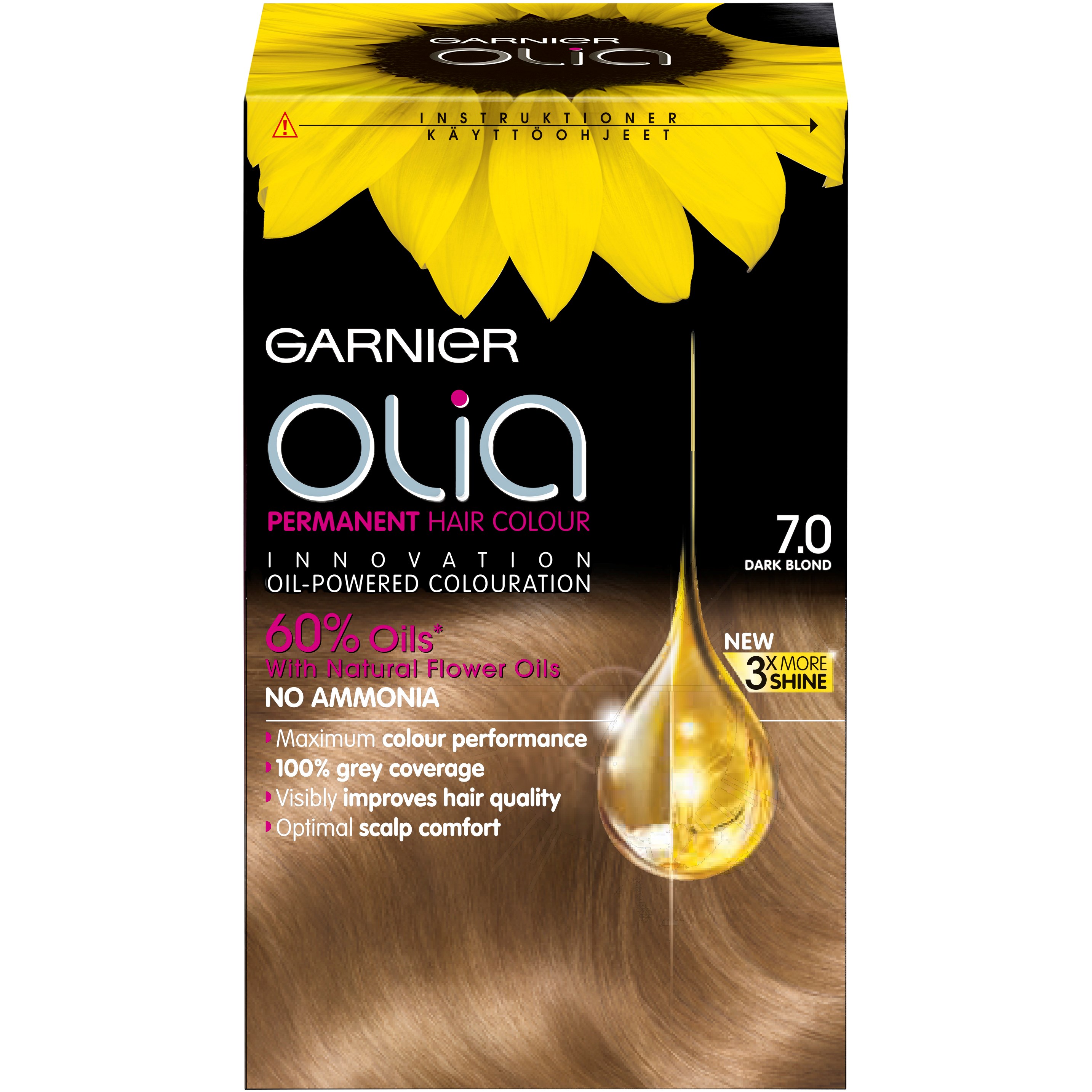 Garnier Olia Hårfärg 7.0 Mörkblond