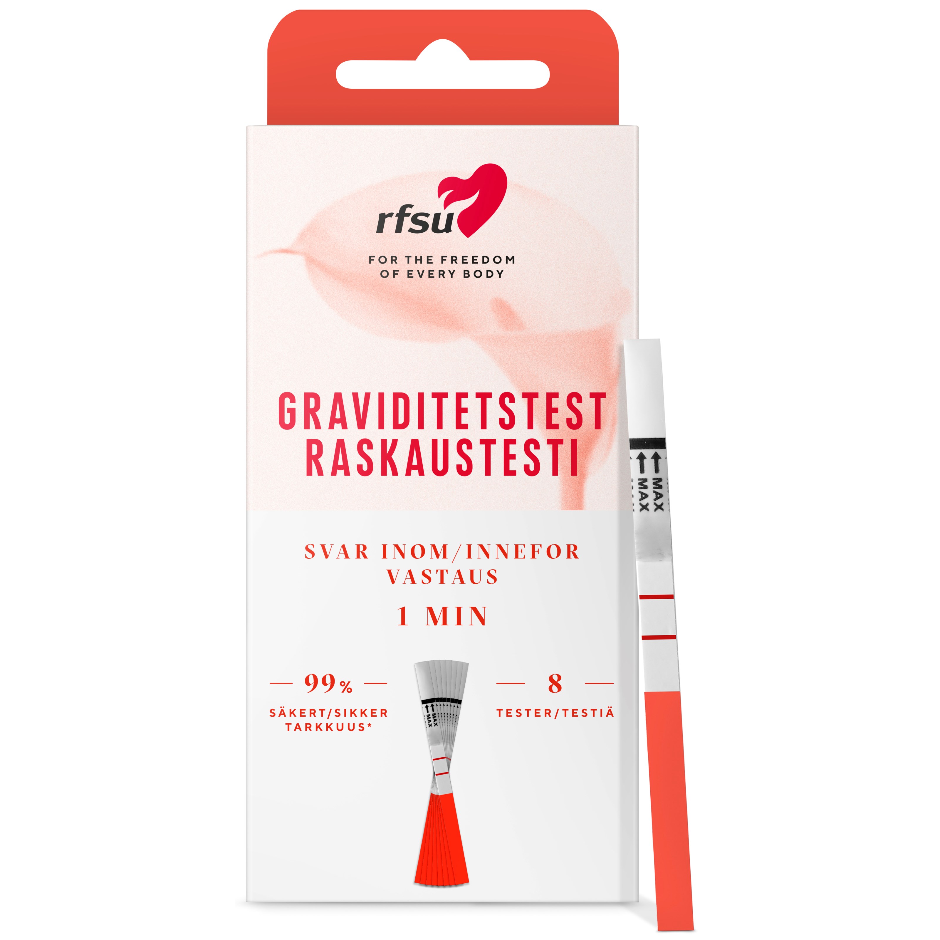 RFSU Graviditetstest Strips 8 st