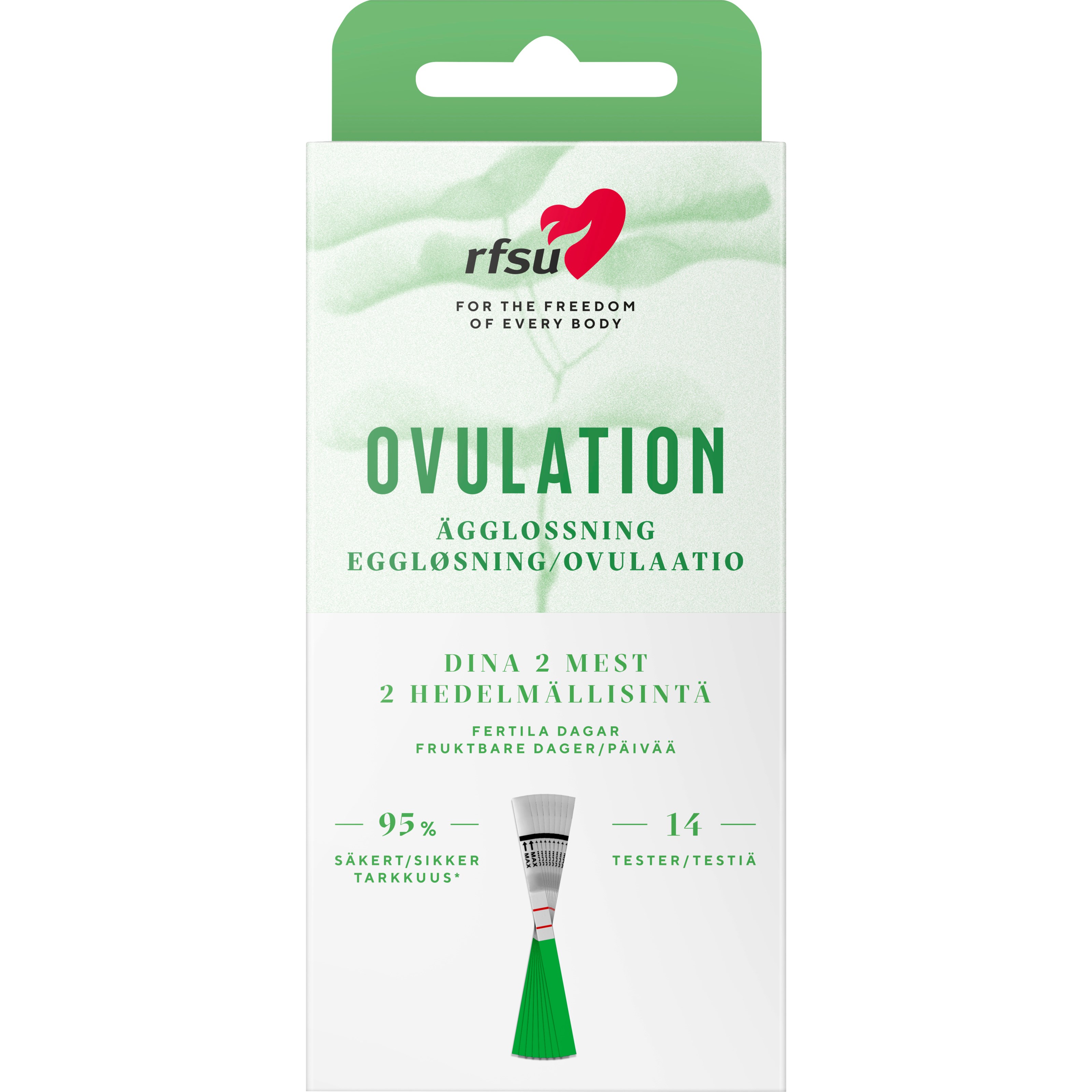 RFSU Ovulation Test  Ägglossning  14 st