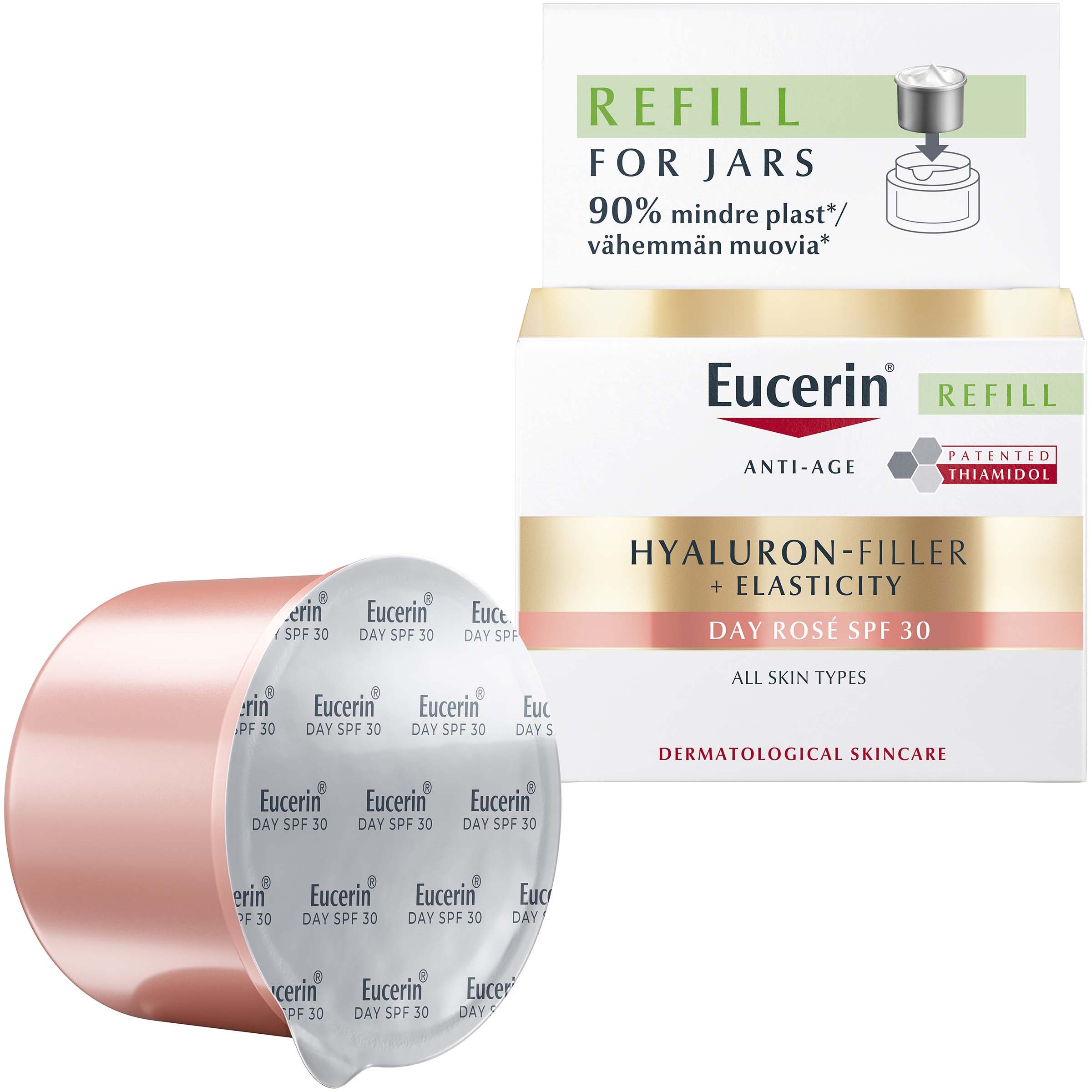 Eucerin Hyaluron-Filler + Elasticity Day Rosé SPF30 Refill 50 ml