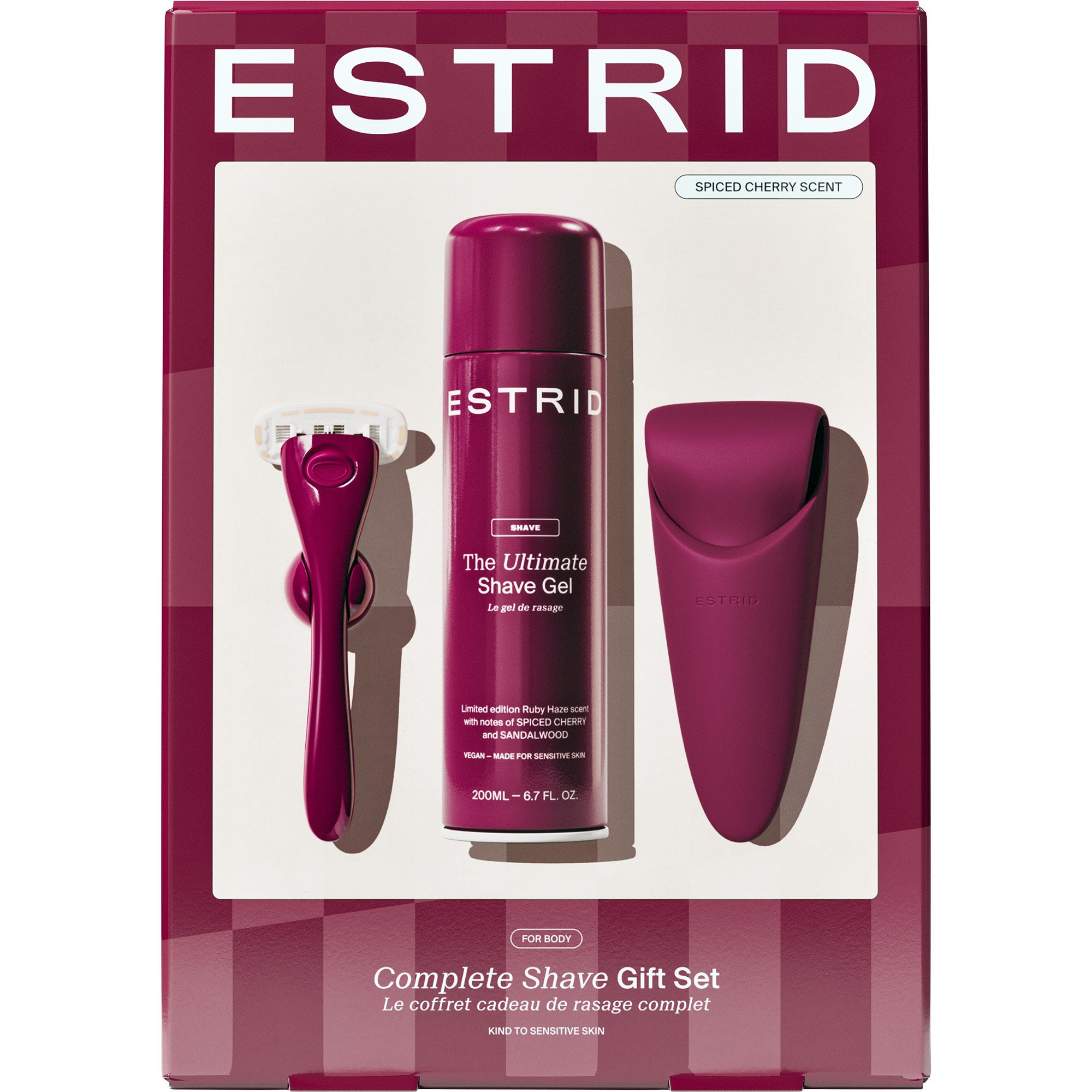 Estrid Ruby Complete Shave Set