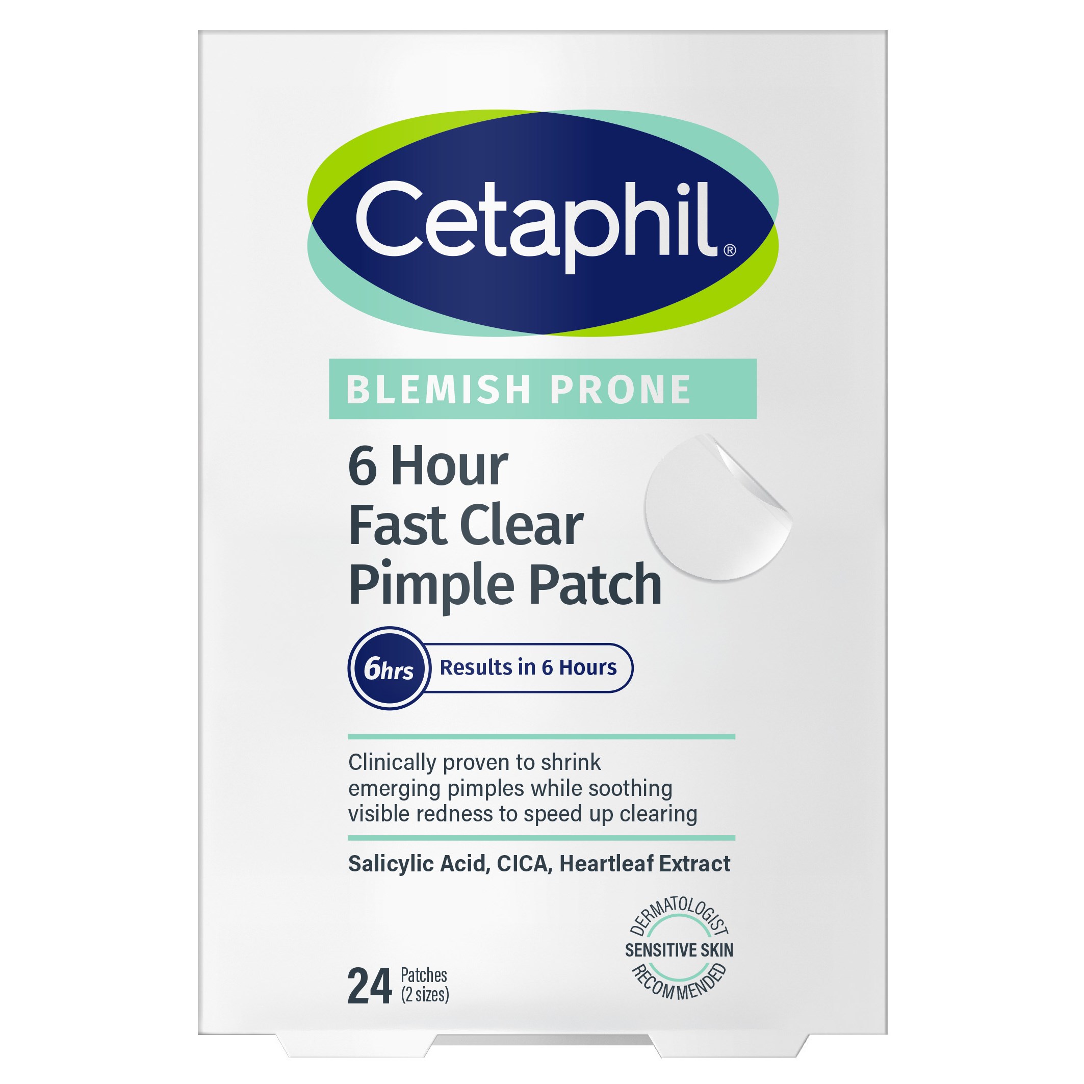 Cetaphil 6h Fast Clear Pimple Patch 24 st