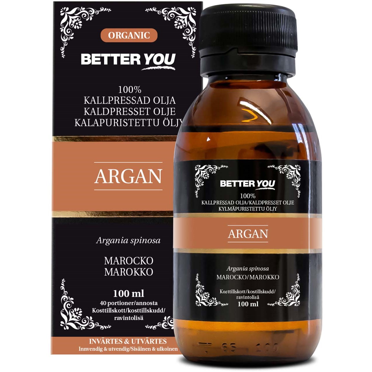 Better You Arganolja EKO Kallpressad  30 ml