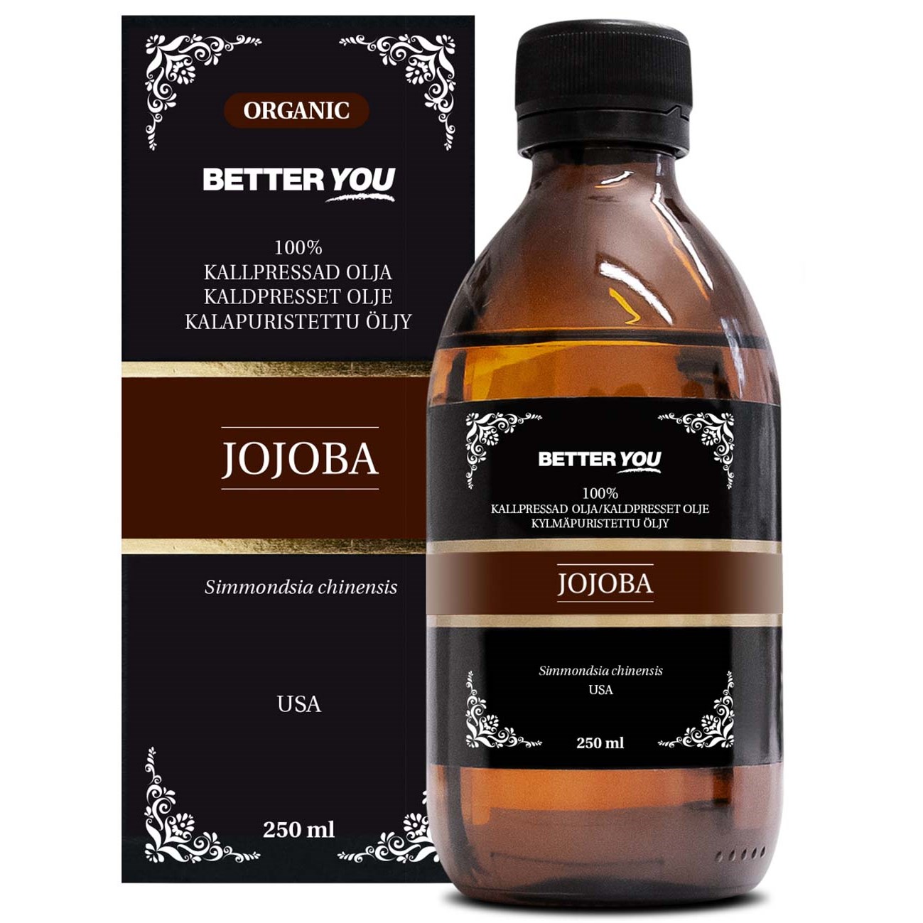 Better You Jojobaolja EKO Kallpressad 250 ml
