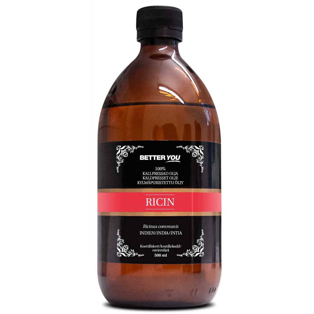 Better You Ricinolja EKO Kallpressad 500 ml