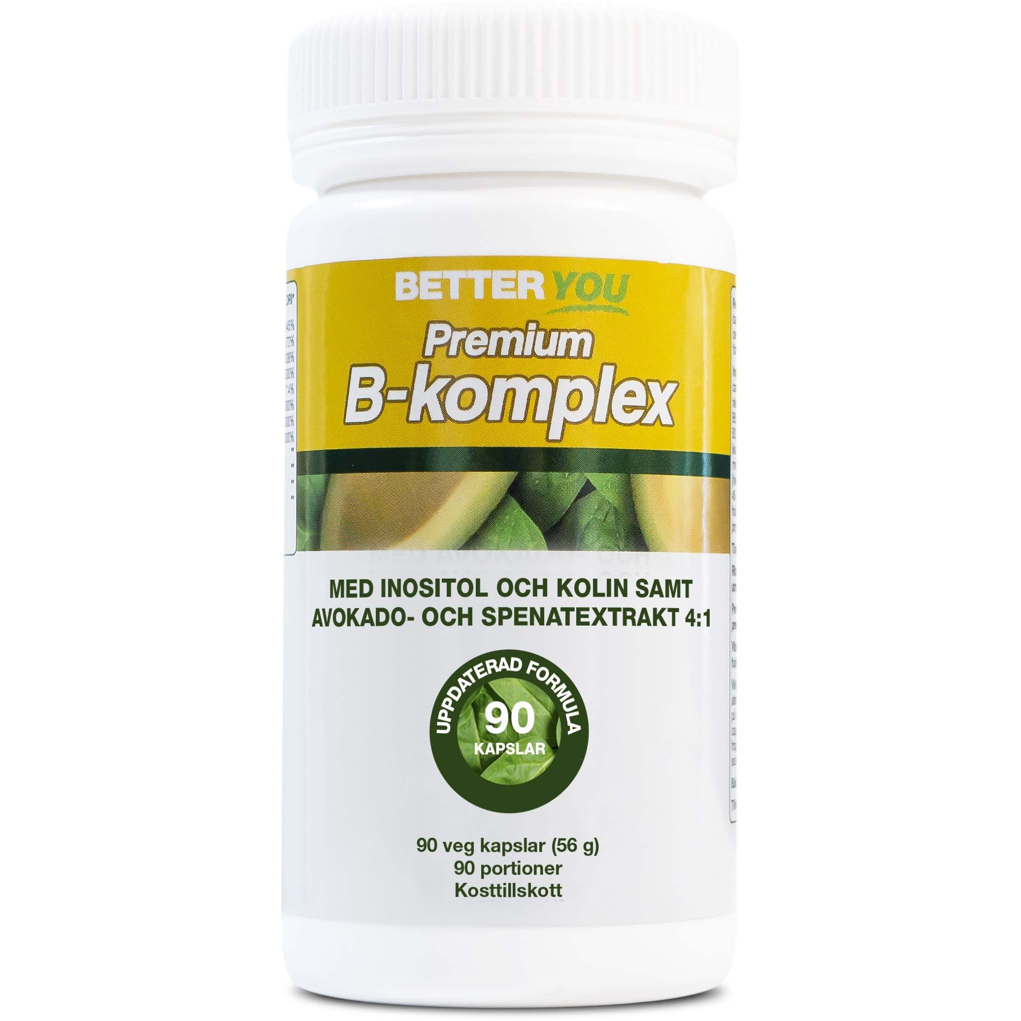 Better You Premium B-komplex  90 st