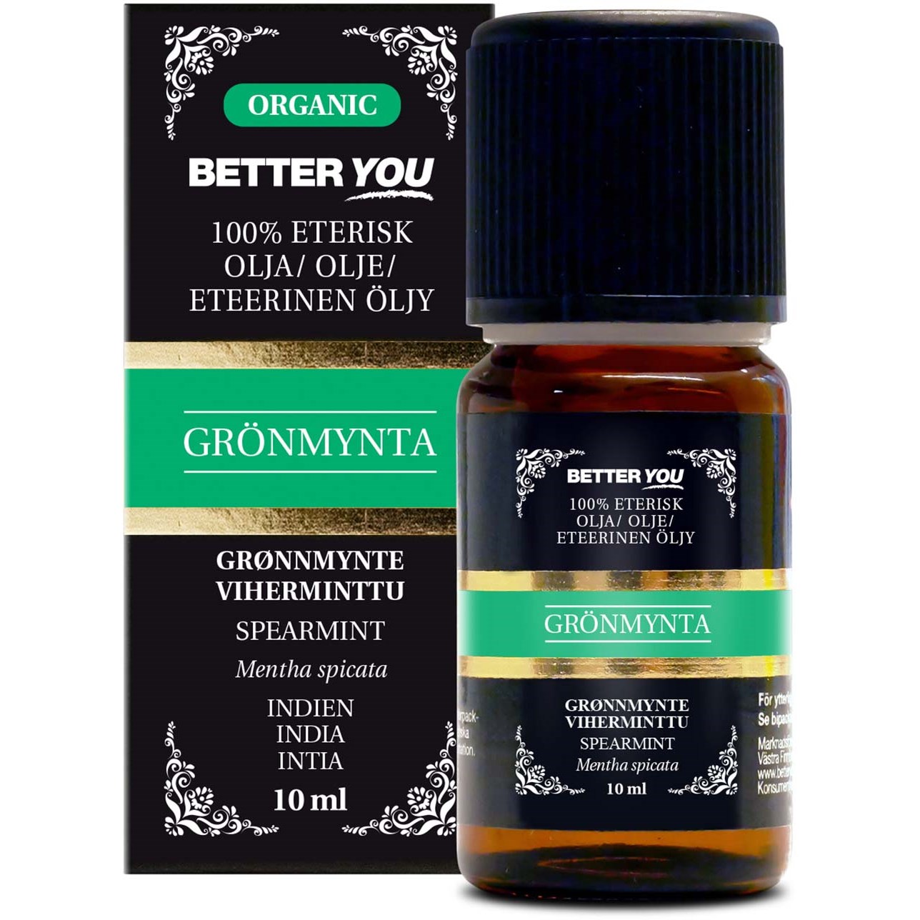 Better You Grönmyntaolja EKO Eterisk  10 ml