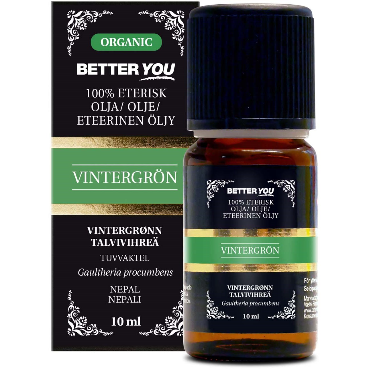 Better You Vintergrönolja EKO Eterisk  10 ml
