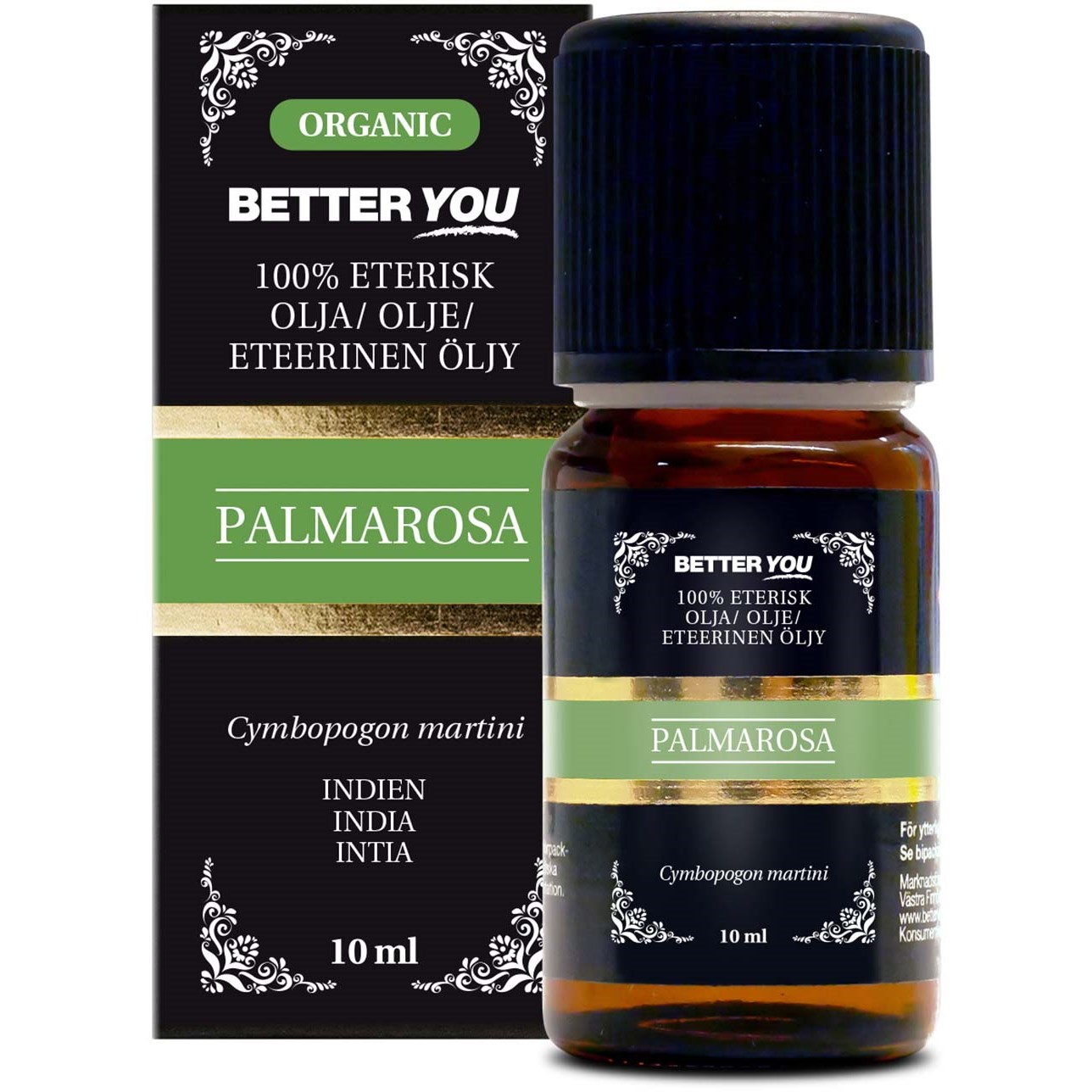 Better You Palmarosaolja EKO Eterisk  10 ml