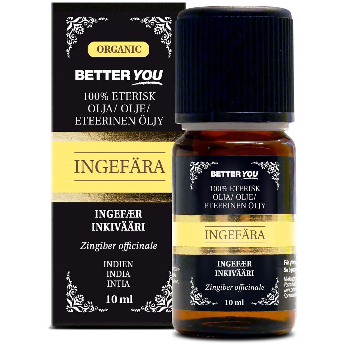 Better You Ingefärsolja EKO Eterisk  10 ml