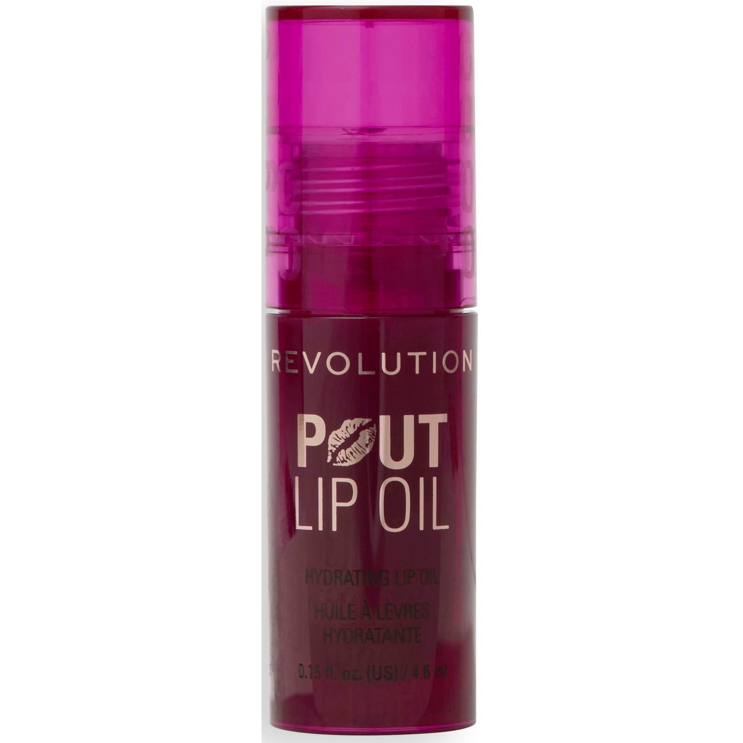 Revolution Beauty London Pout Lip Oil Bitten Cherry