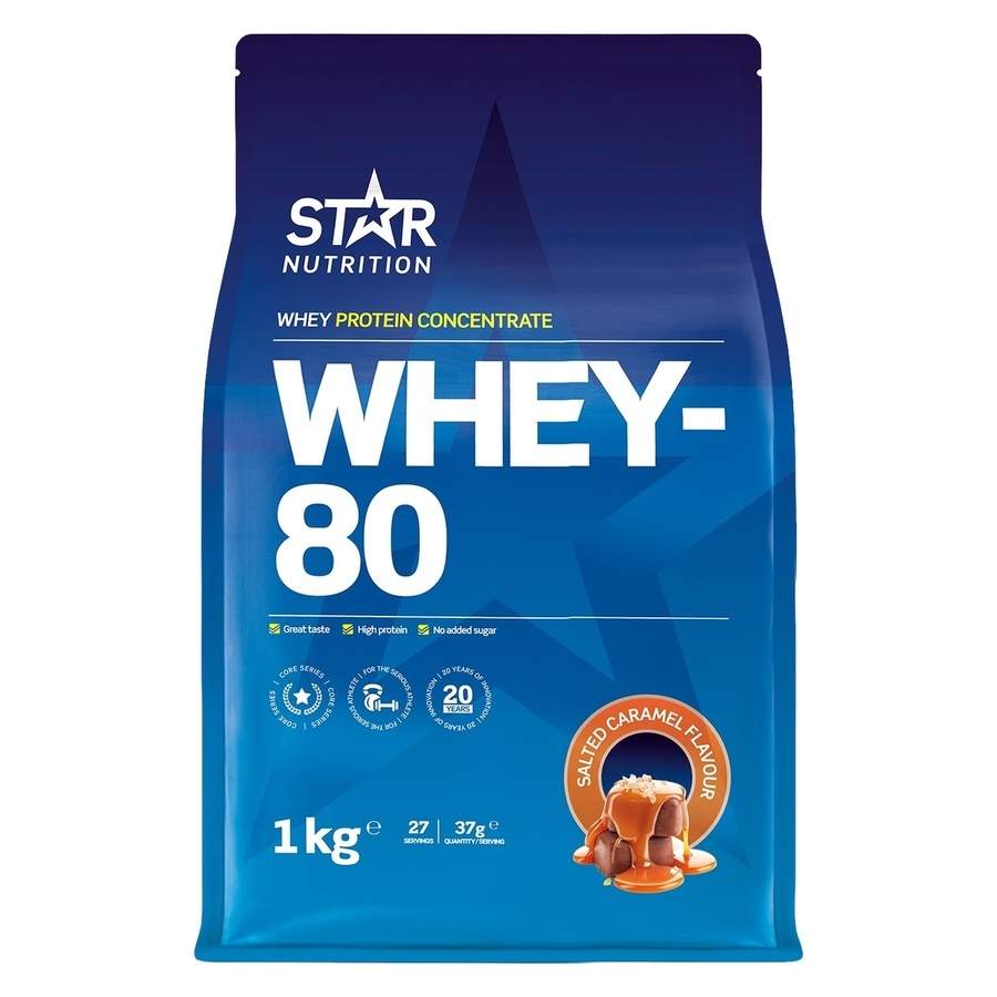 Star Nutrition Whey-80 Salted Caramel 1000g