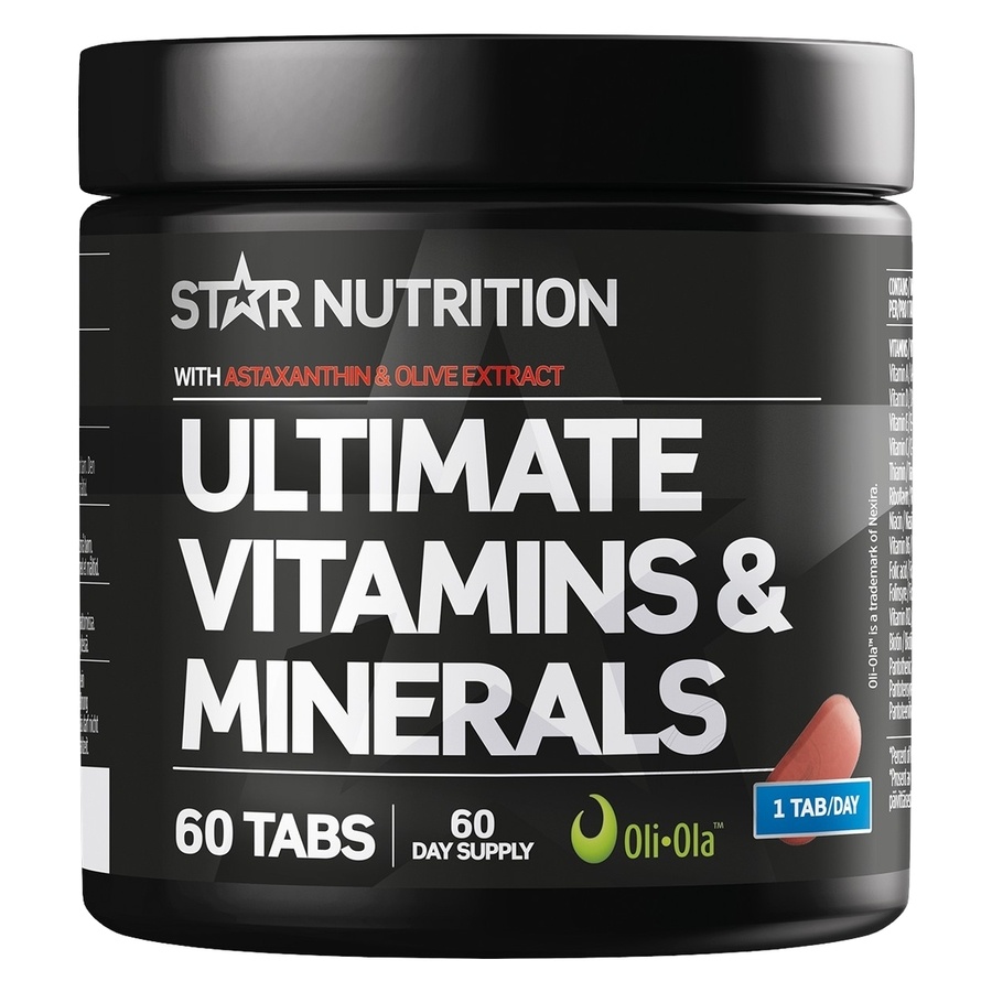 Star Nutrition Ultimate Vitamins & Minerals 60pcs