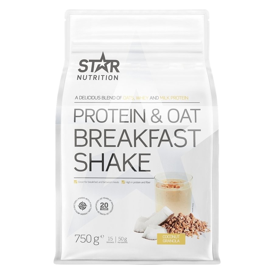Star Nutrition Protein & Oat Breakfast Shake Coconut/Granola 750g